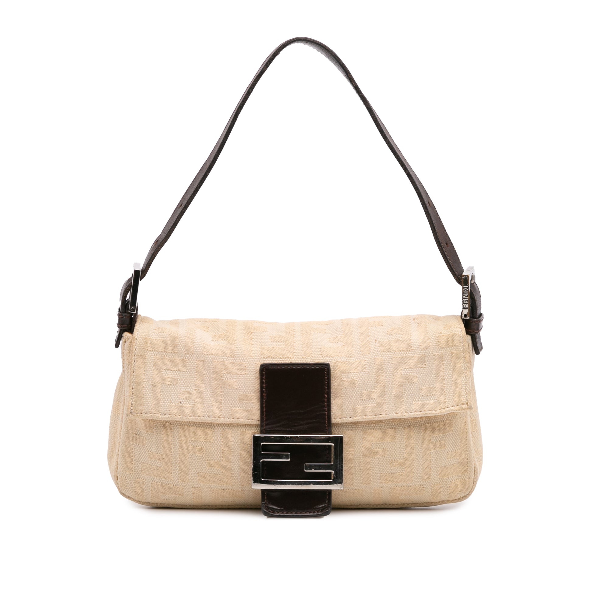 Fendi Zucca Canvas Baguette