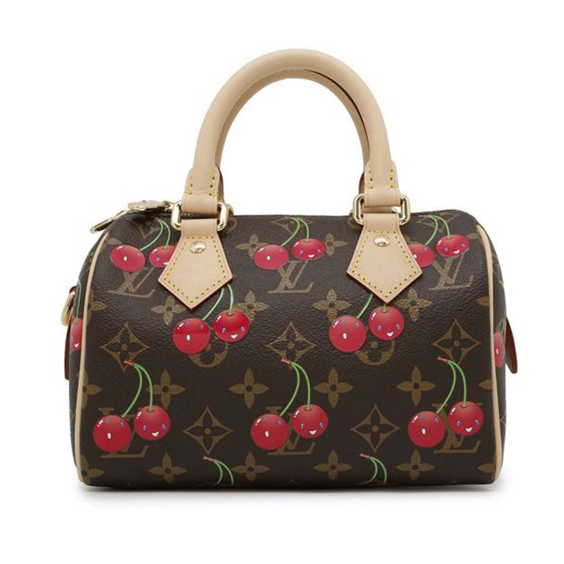 Louis Vuitton Takashi Murakami Monogram Cherry Speedy Bandouliere 20