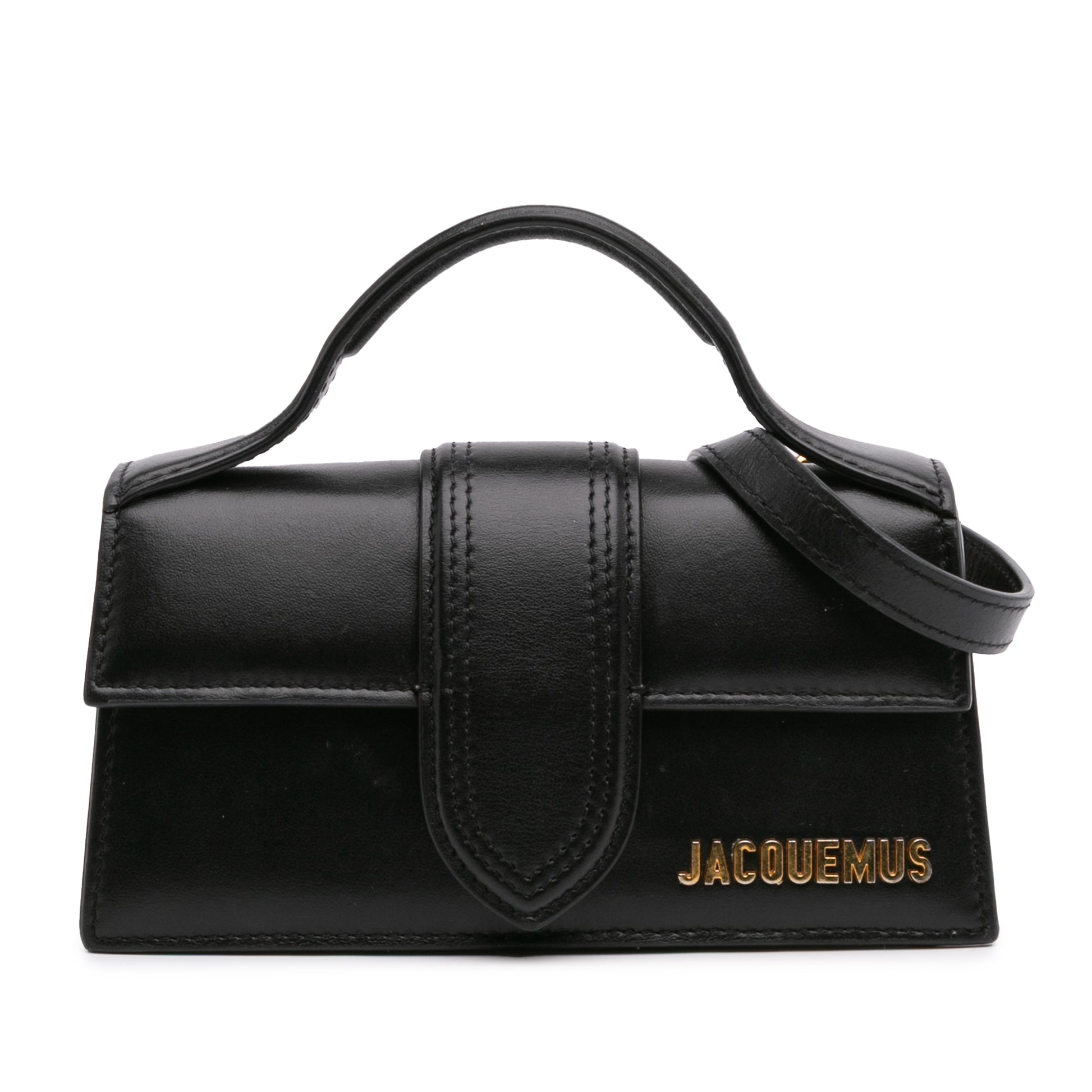 Jacquemus Mini Calfskin Le Bambino Satchel