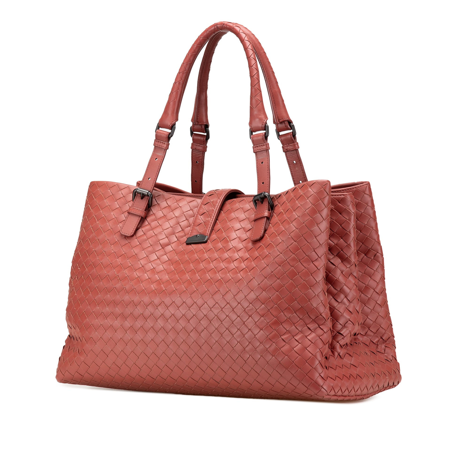 Bottega Veneta Medium Nappa Intrecciato Roma Tote
