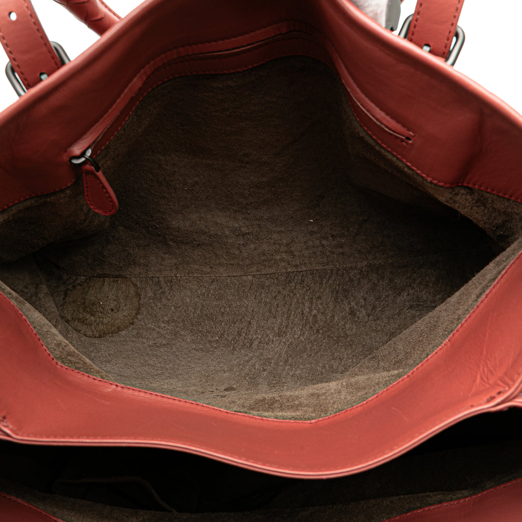 Bottega Veneta Medium Nappa Intrecciato Roma Tote