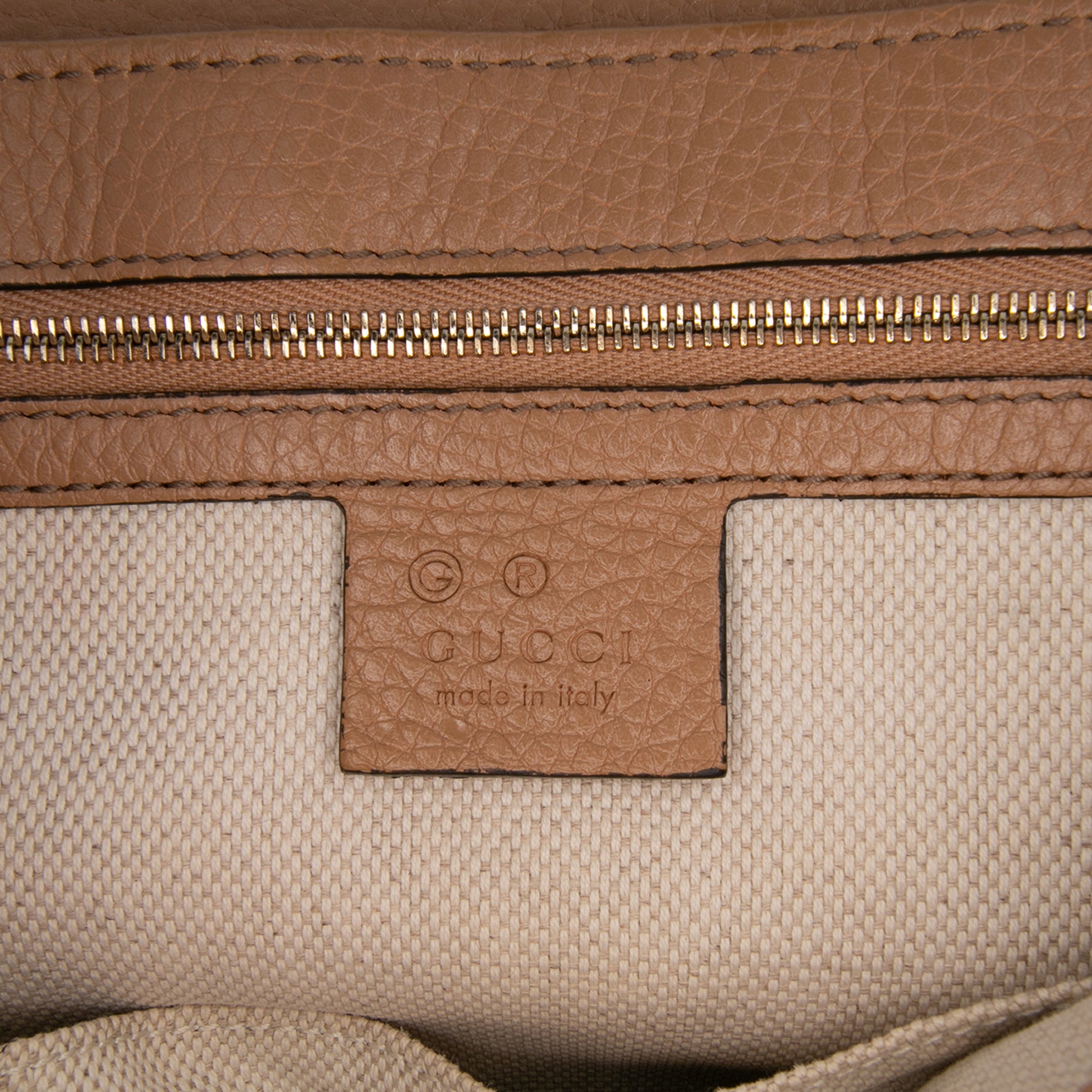 Gucci Medium Leather Soho Chain Flap Crossbody