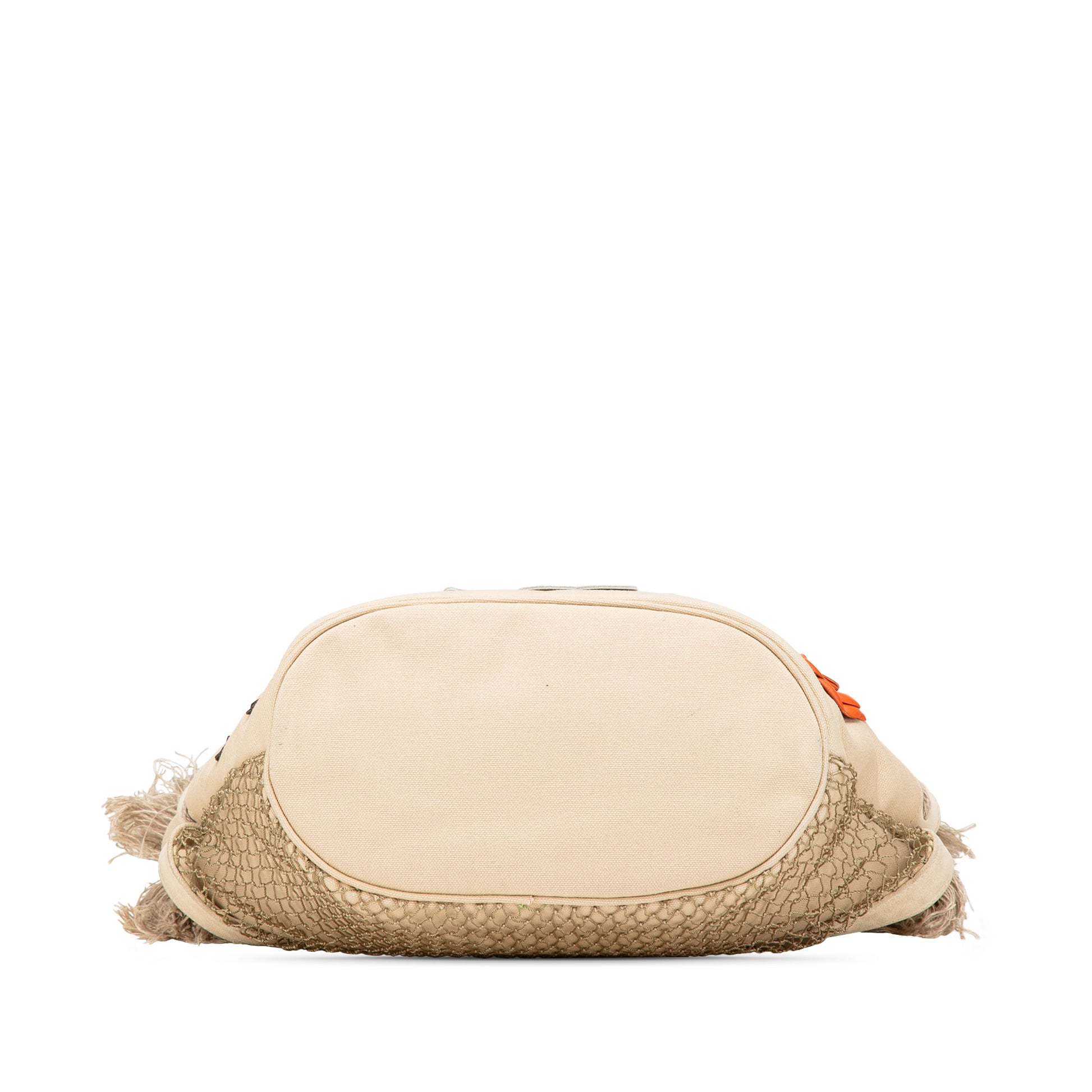 Chanel Canvas Cruise Rope Cabas Tote