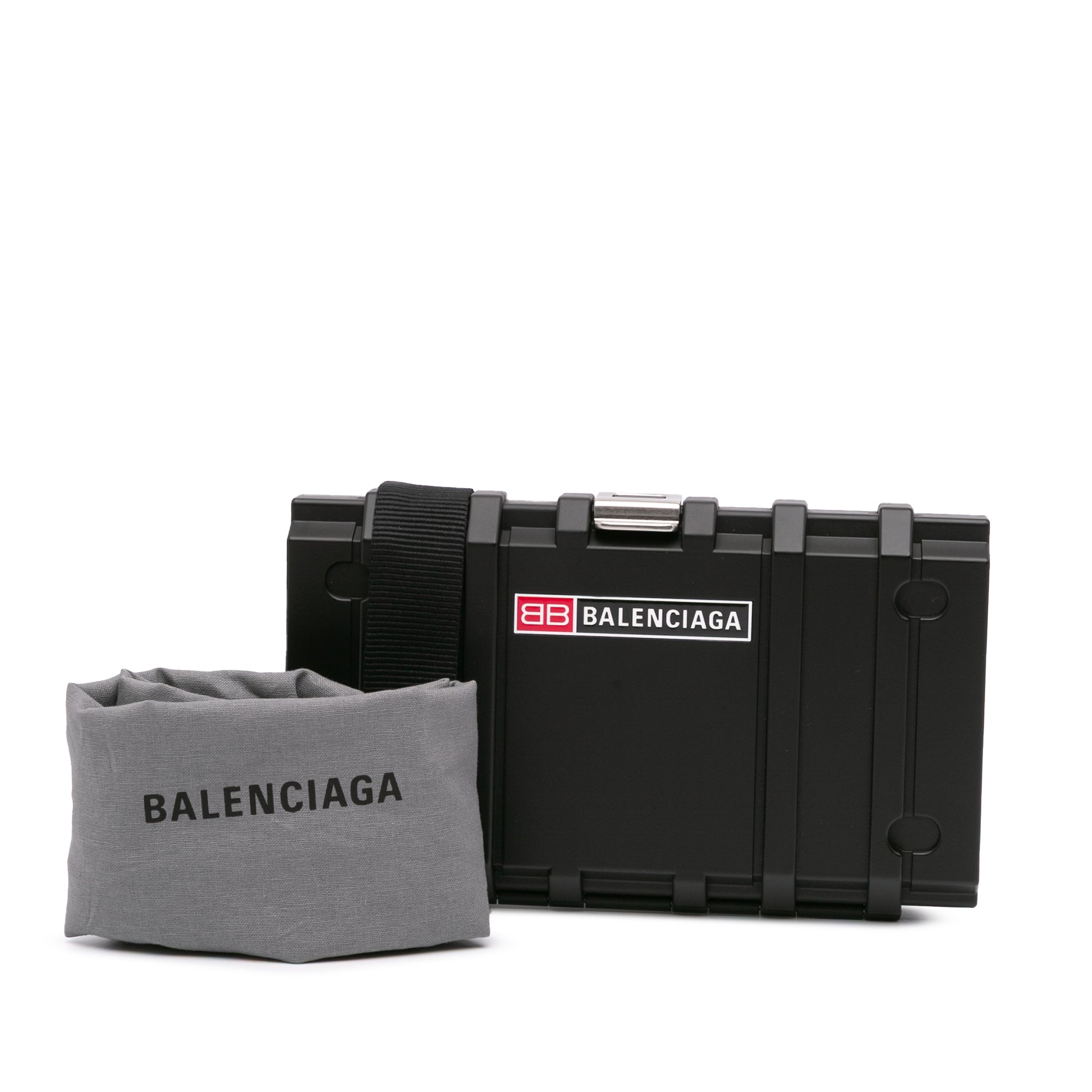 Balenciaga PVC Tool Box Crossbody