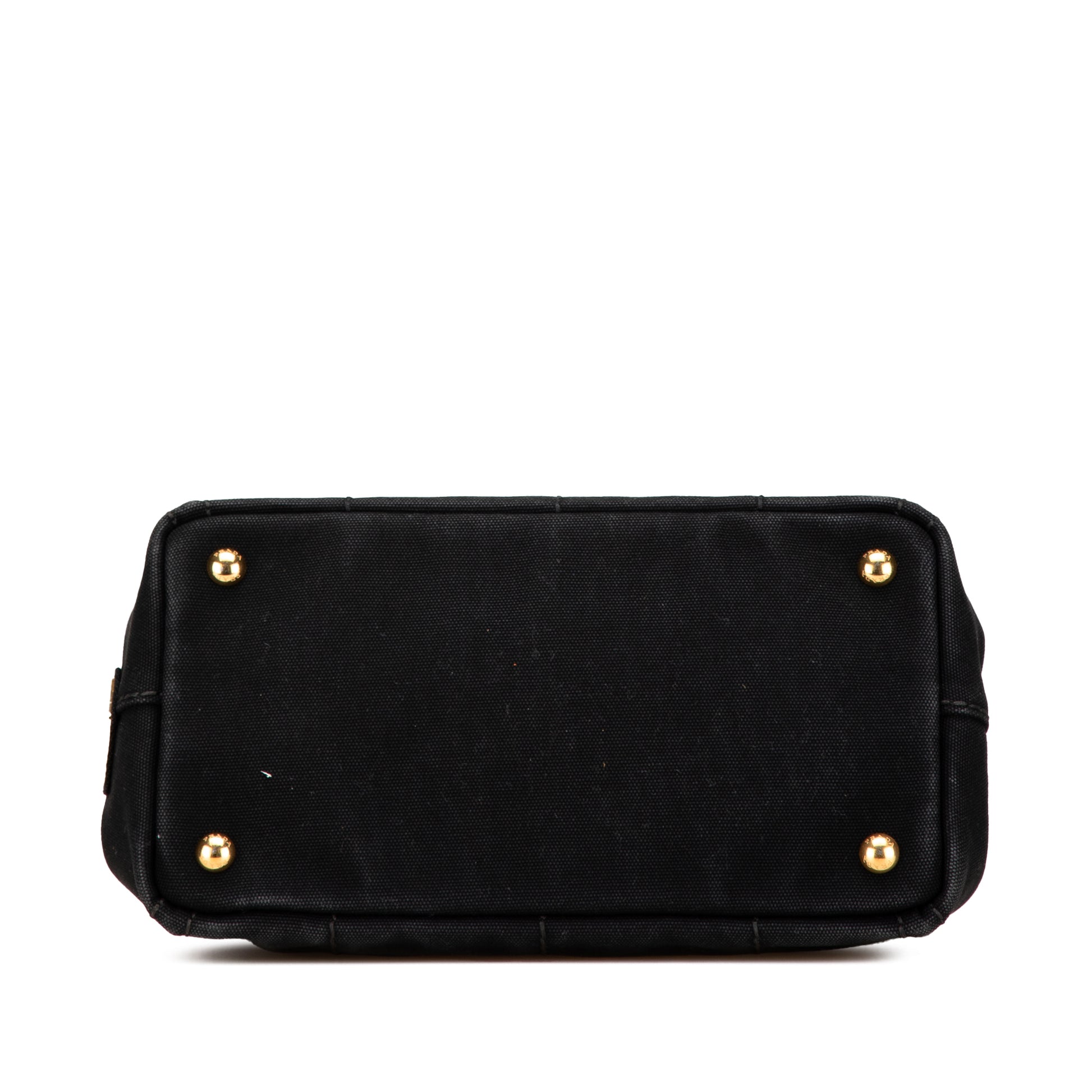 Prada Small Canvas Canapa Logo Satchel