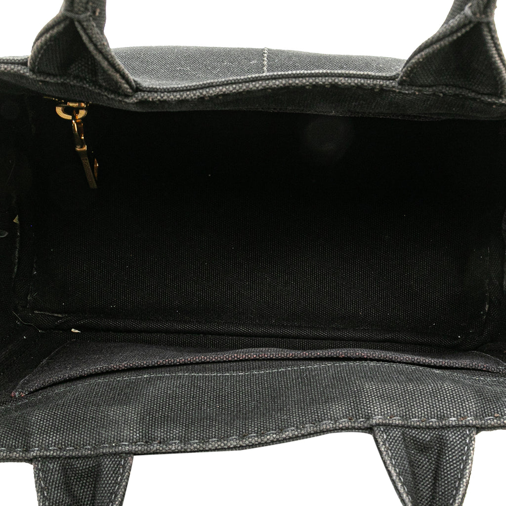 Prada Small Canvas Canapa Logo Satchel