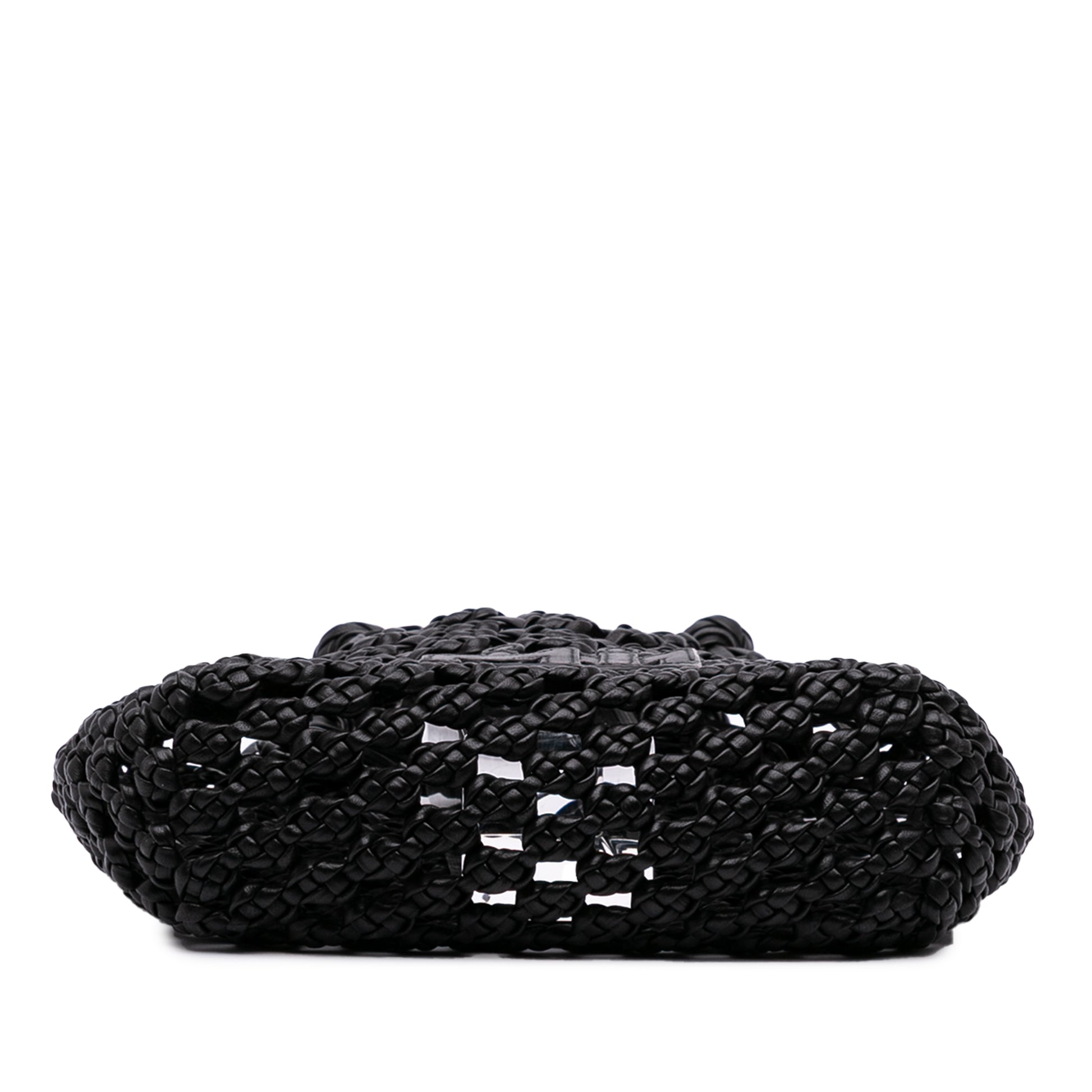 Miu Miu Nappa Macrame Bucket Bag