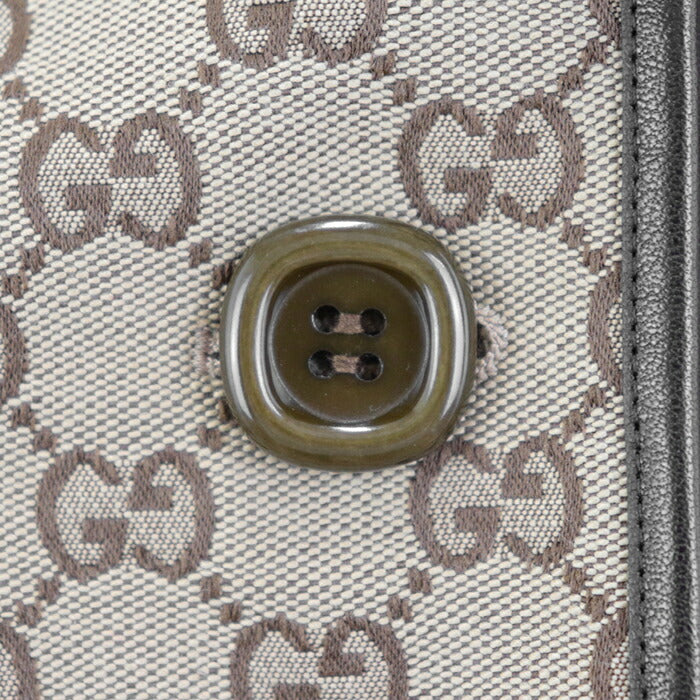 Gucci GG Canvas Trench Coat 38 Beige Brown
