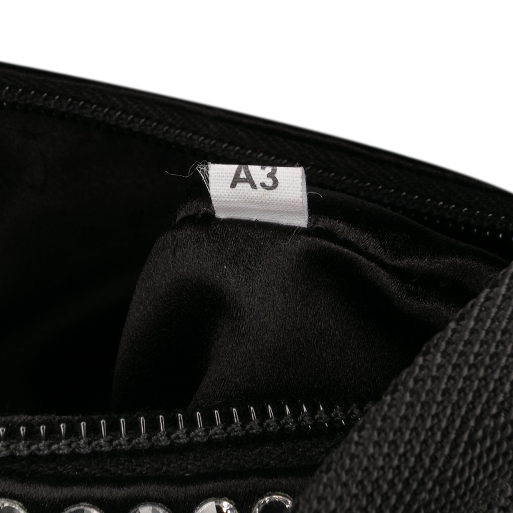 Prada Mini Satin Crystal Re Edition 2000 Shoulder Bag