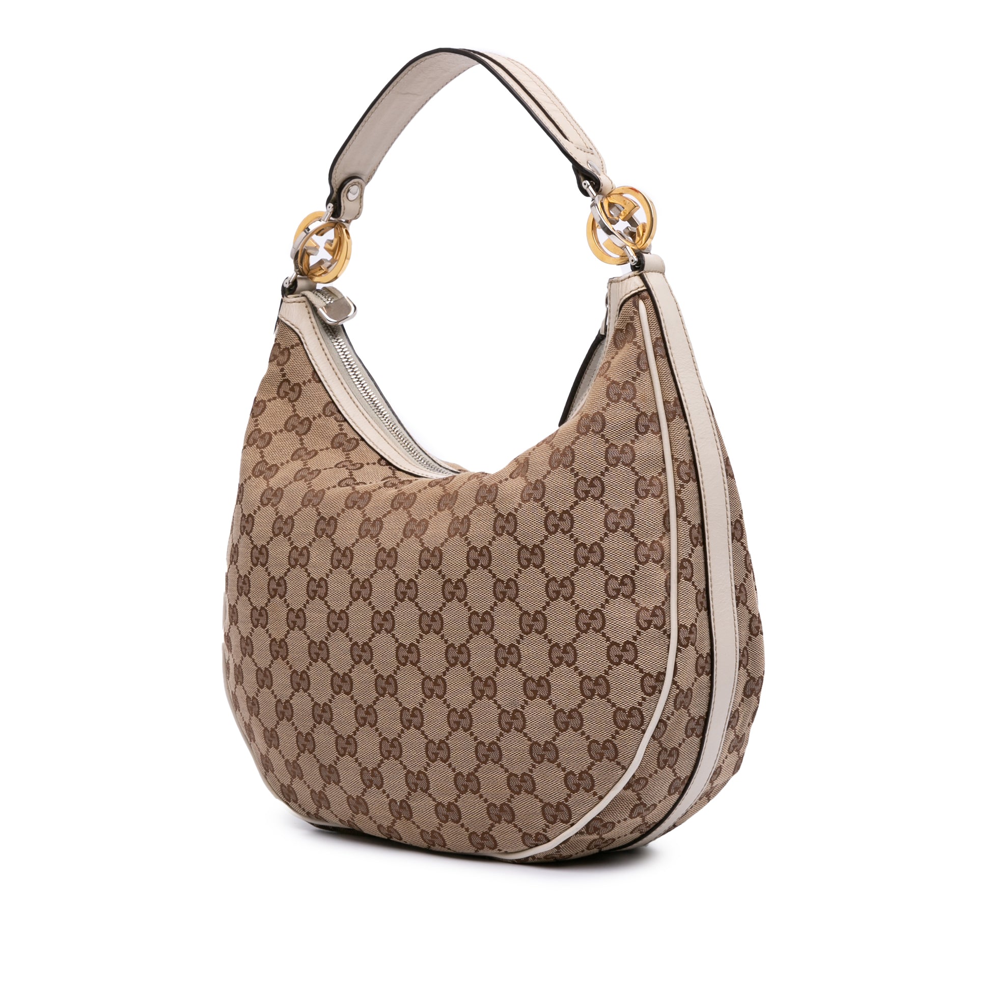 Gucci GG Canvas Twins Hobo