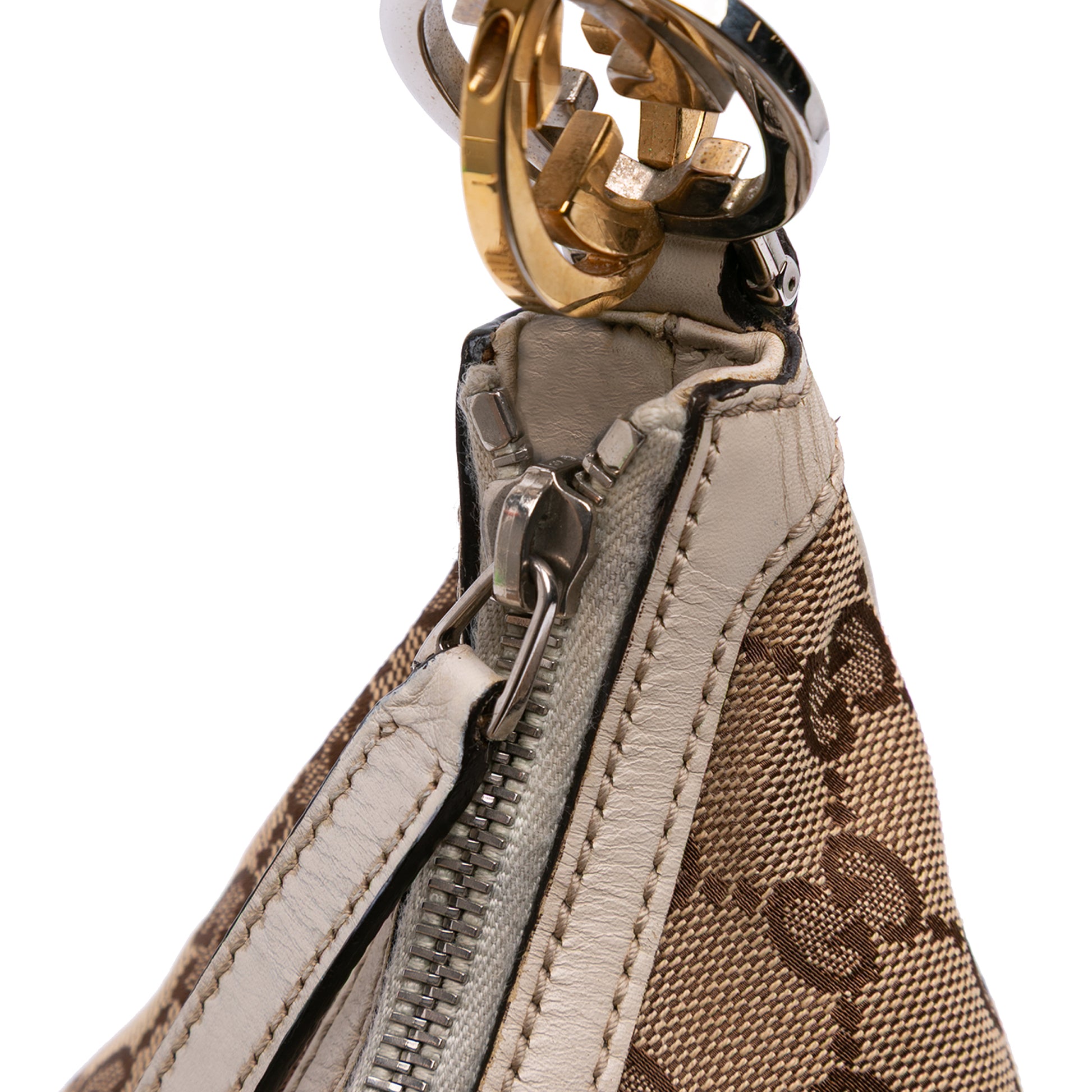 Gucci GG Canvas Twins Hobo