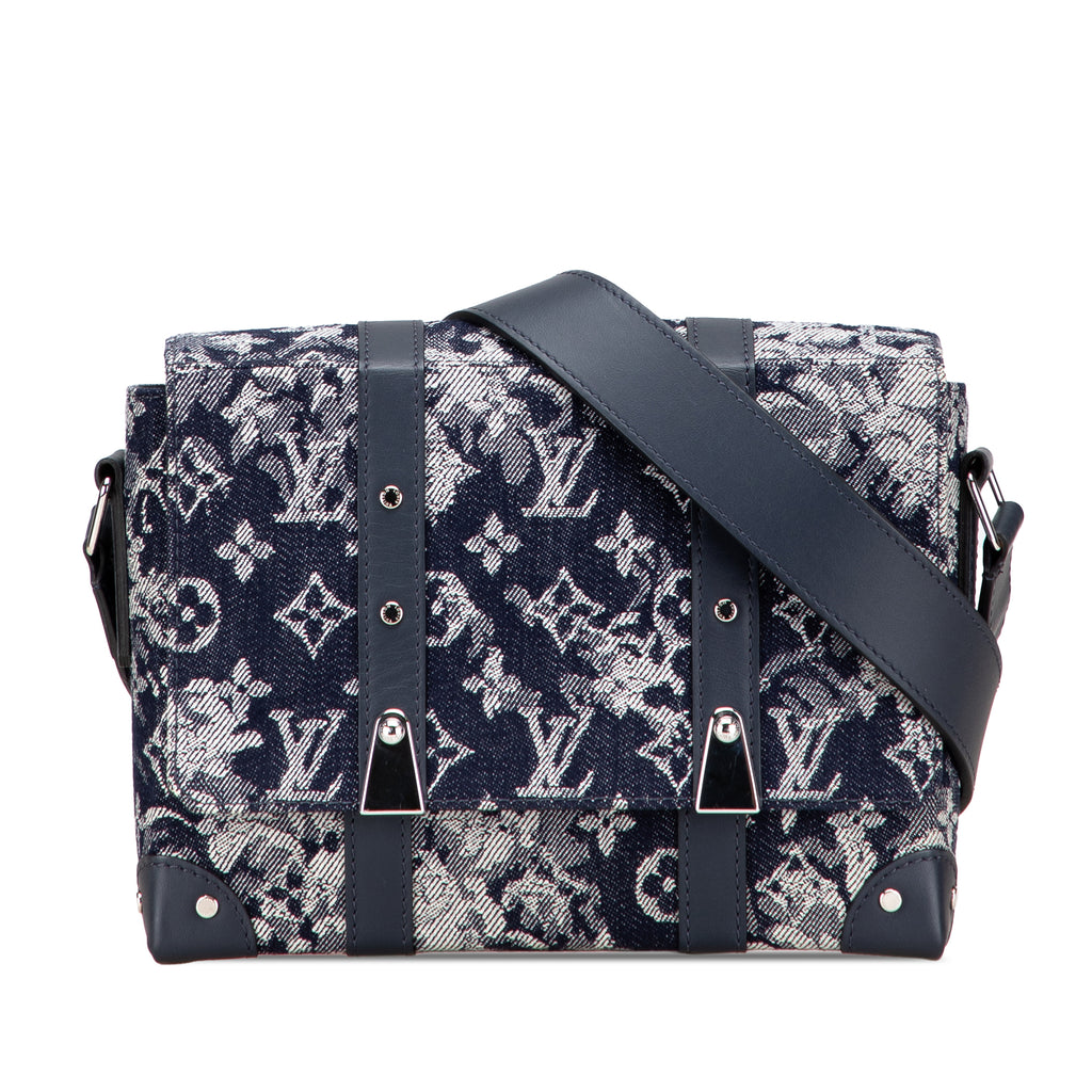 Louis Vuitton Monogram Tapestry Trunk Messenger