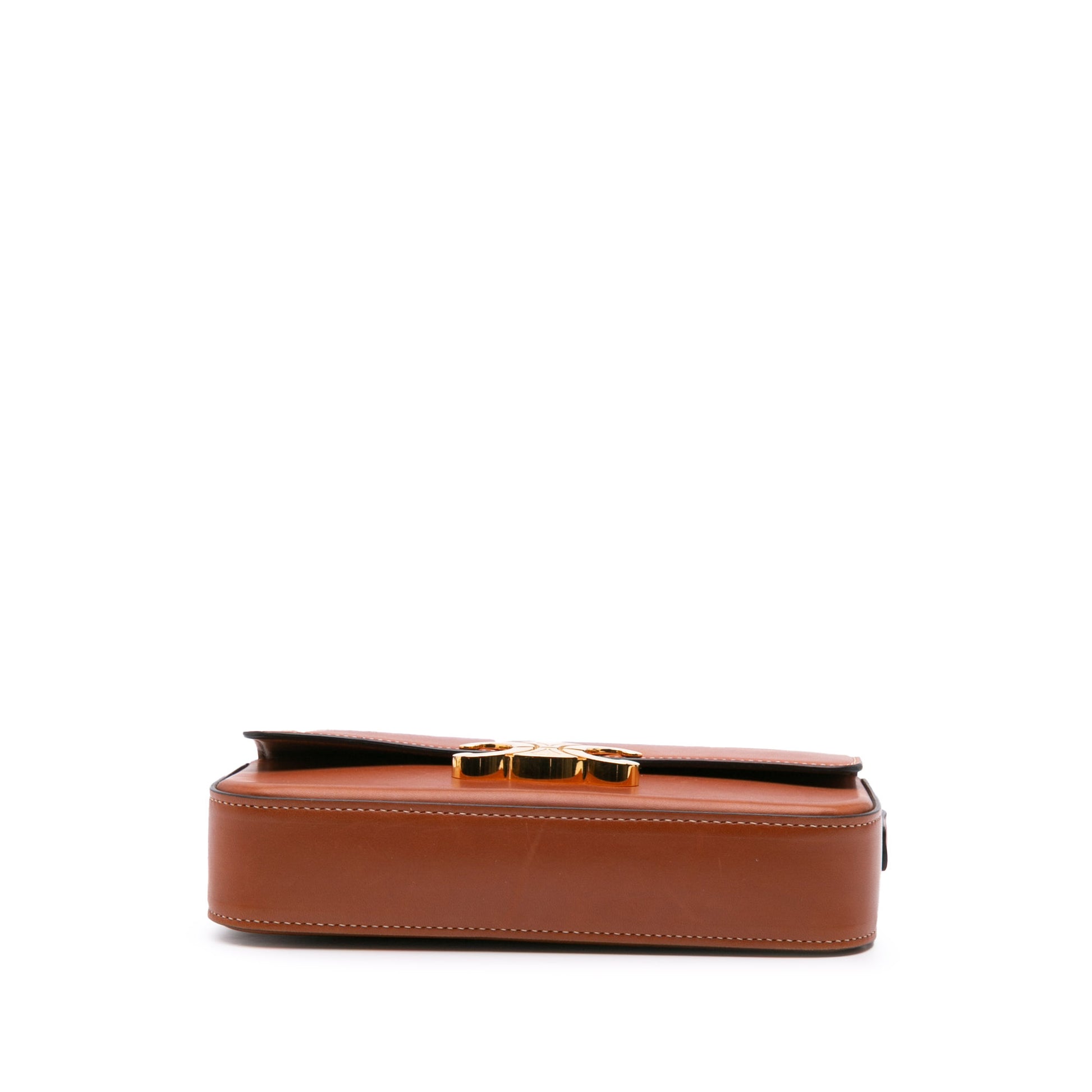 Celine Shiny Calfskin Claude Shoulder Bag
