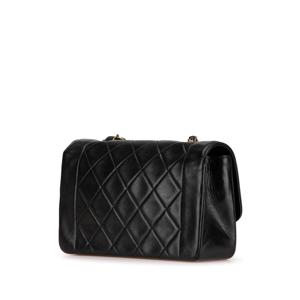 Chanel Small Lambskin Diana Flap