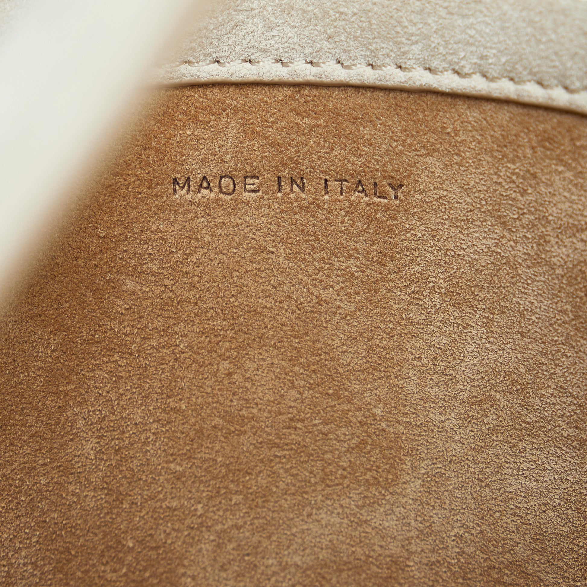 The Row Small N/S Park Suede Tote