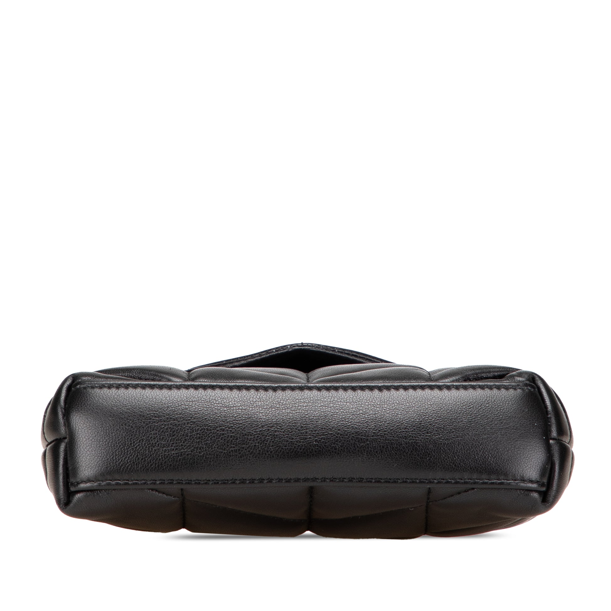 Saint Laurent Small Lambskin LouLou Puffer Clutch