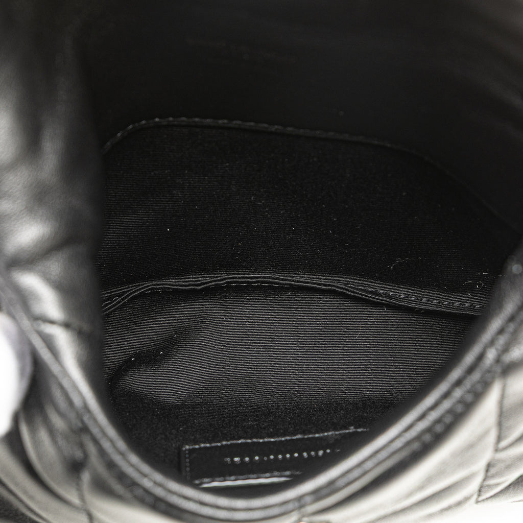 Saint Laurent Small Lambskin LouLou Puffer Clutch