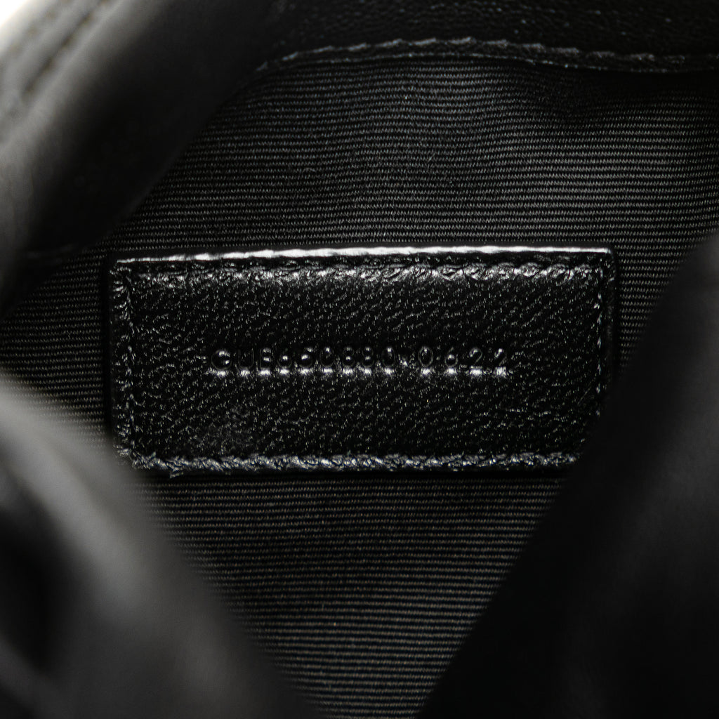 Saint Laurent Small Lambskin LouLou Puffer Clutch