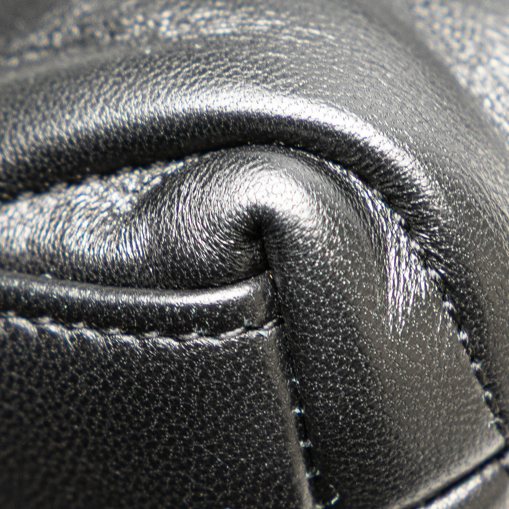 Saint Laurent Small Lambskin LouLou Puffer Clutch
