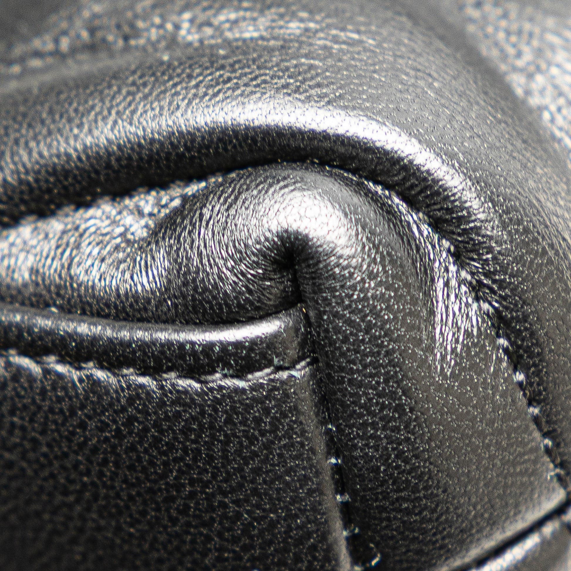 Saint Laurent Small Lambskin LouLou Puffer Clutch