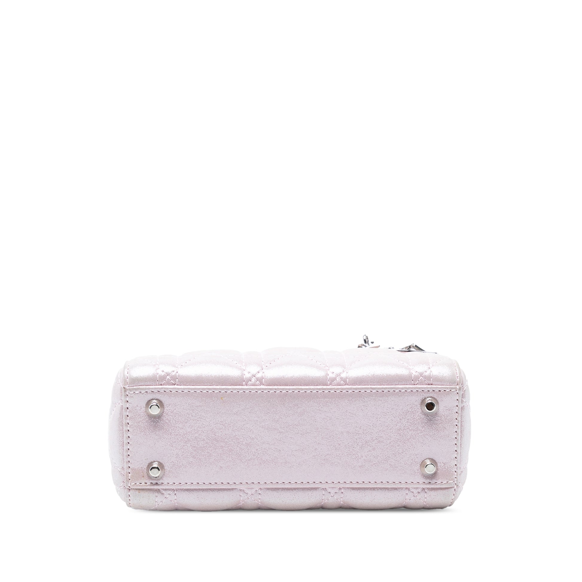 Dior Mini Iridescent Lambskin Cannage Lady Dior