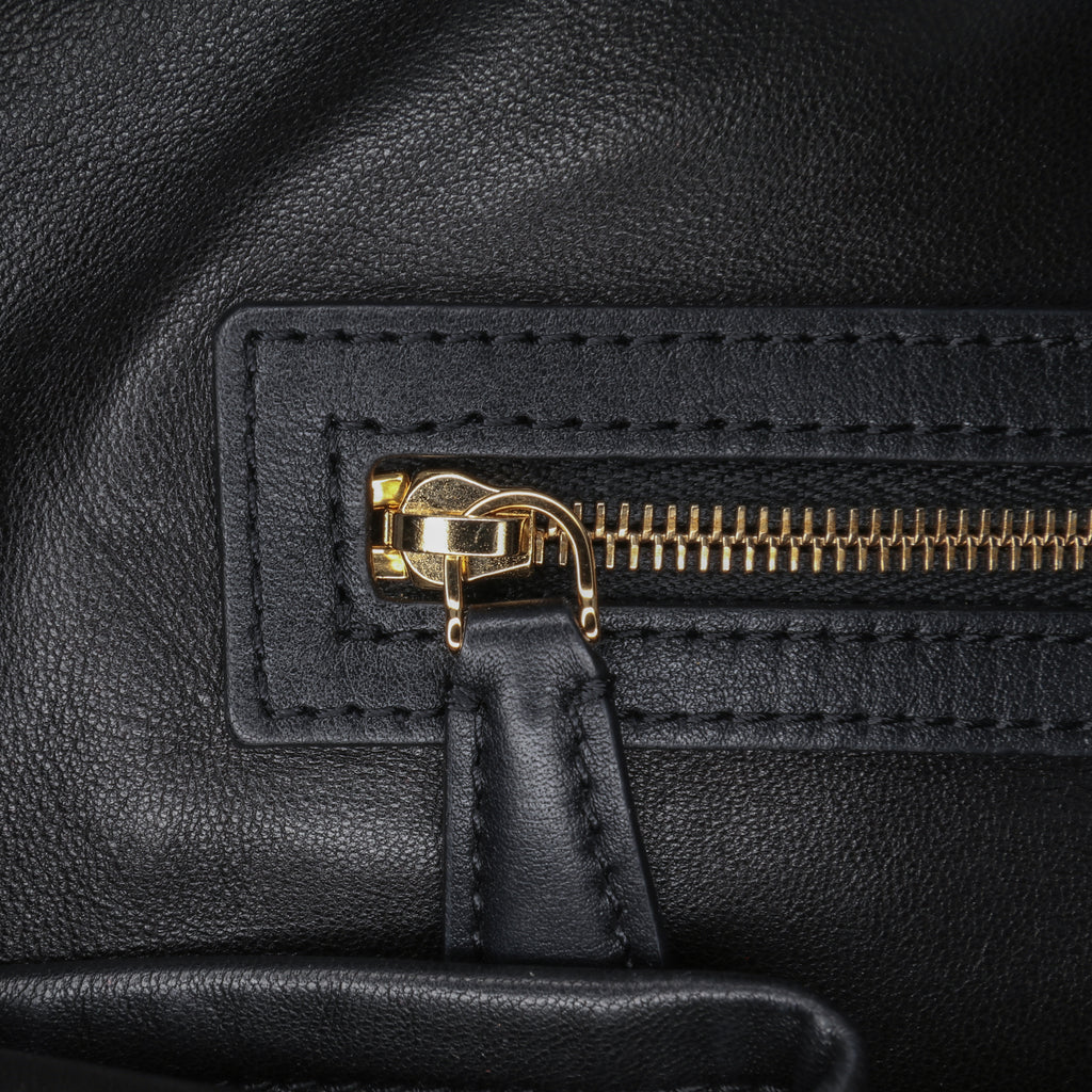 The Row Leather North South Allie Shoulder Bag