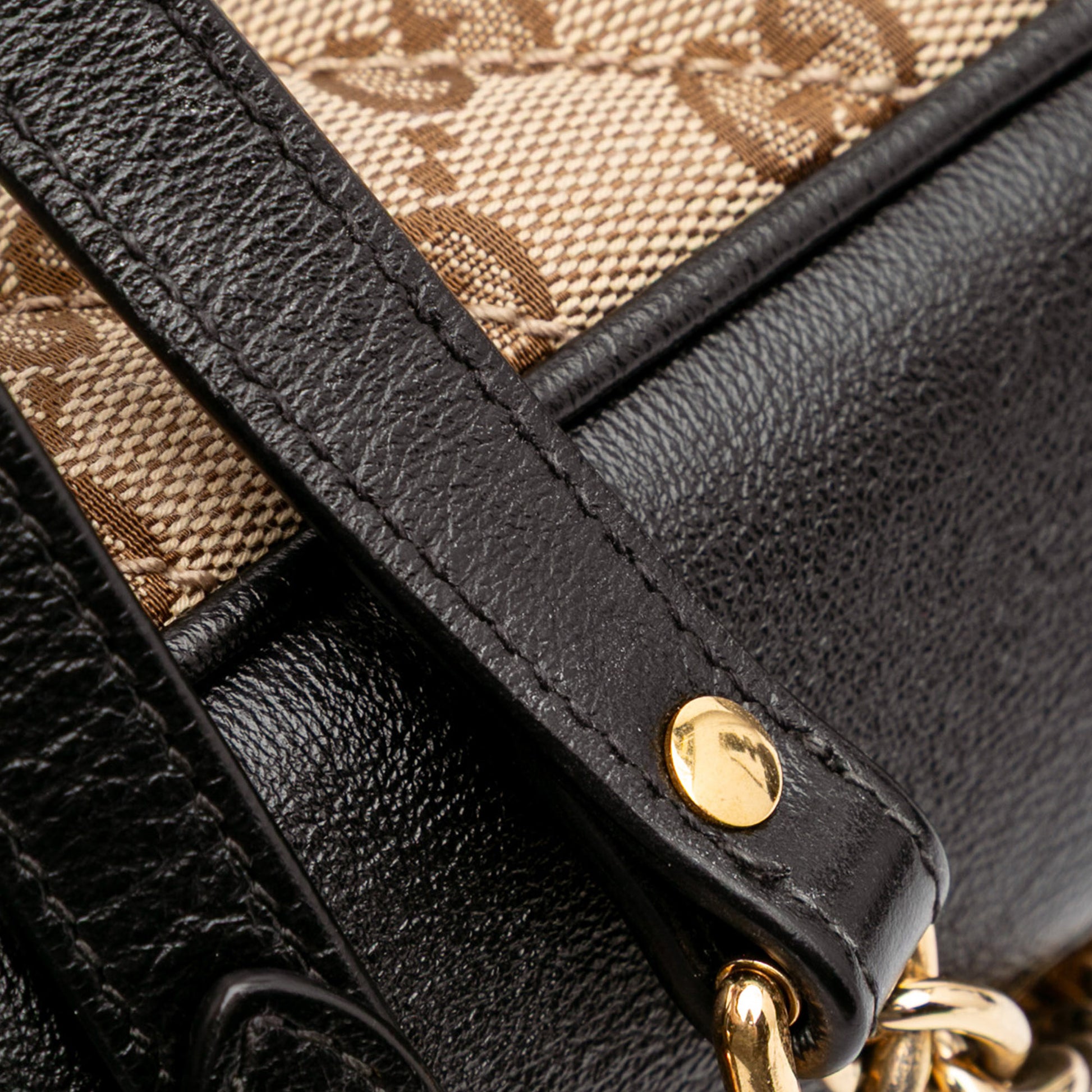 Gucci Mini GG Marmont Matelasse Canvas Flap Crossbody
