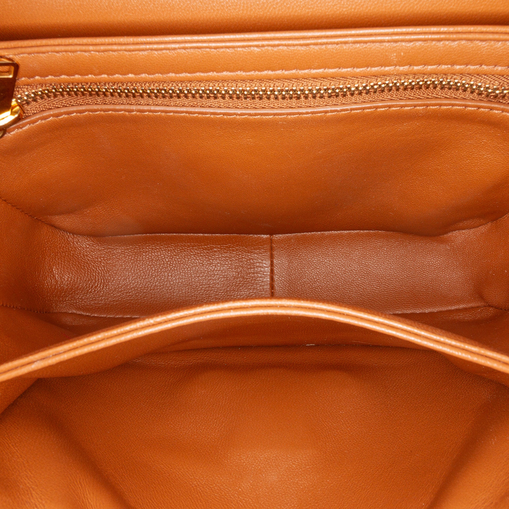 Celine Teen Triomphe Coated Canvas and Calfskin Triomphe Crossbody
