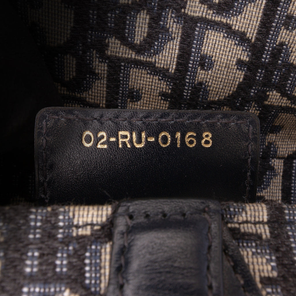 Dior Oblique Canvas Saddle Bag