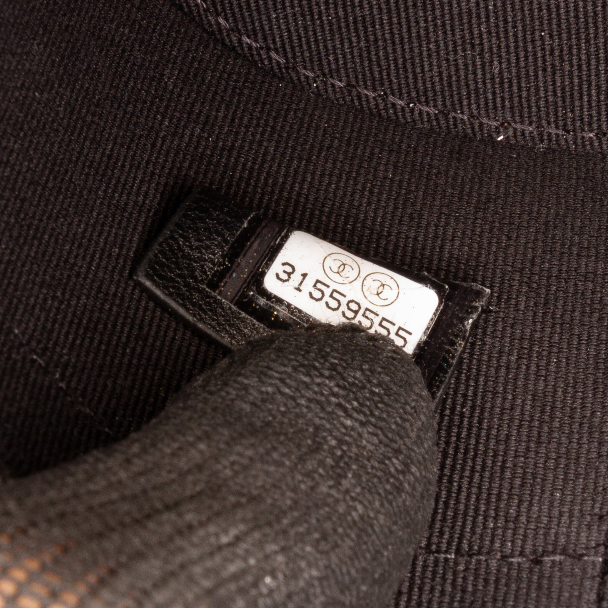 Chanel Mini Quilted Lambskin Round Vanity Case with Chain