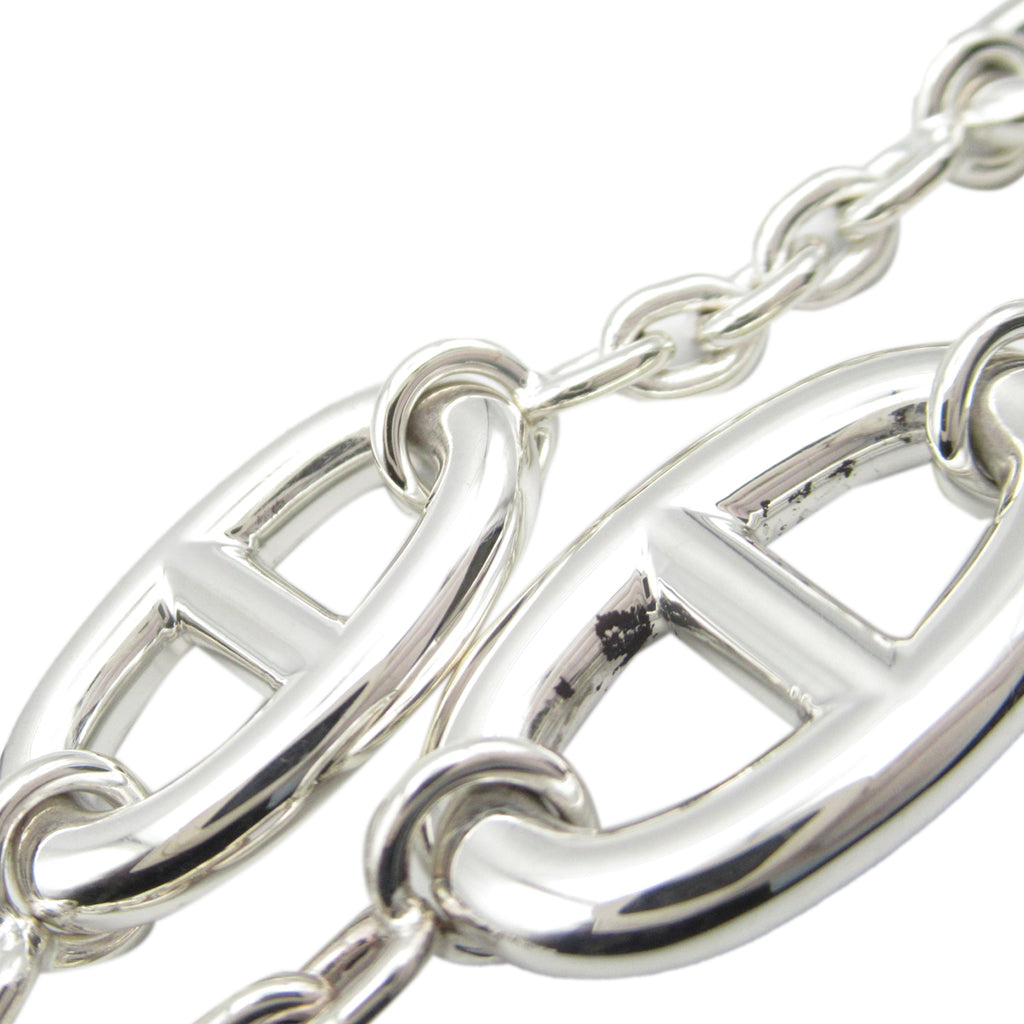 Hermès Sterling Silver Chain d'Ancre Farandole Necklace