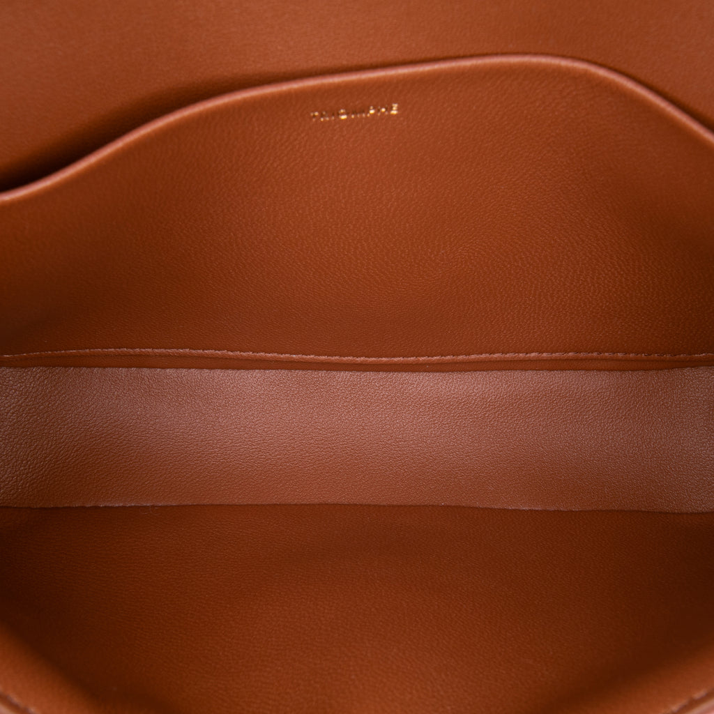Celine Tweed Claude Chain Shoulder Bag