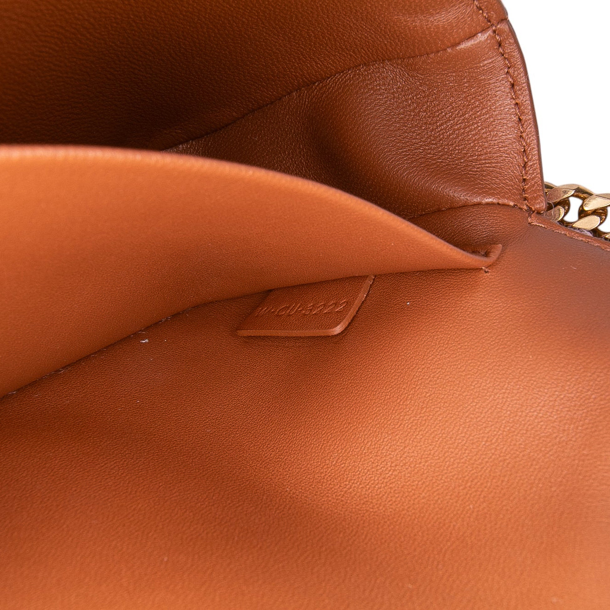 Celine Tweed Claude Chain Shoulder Bag