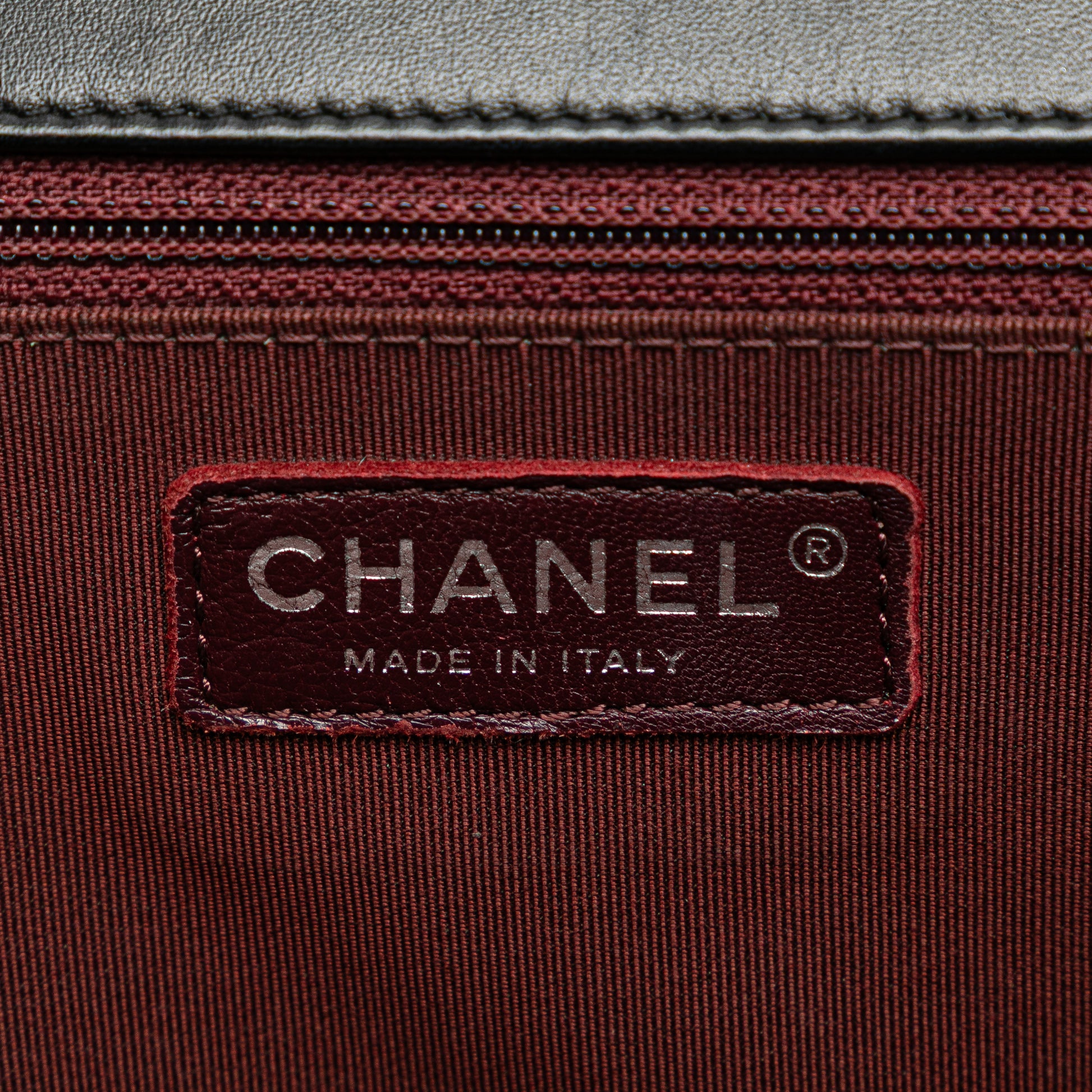 Chanel Medium Chevron Calfskin Boy Flap