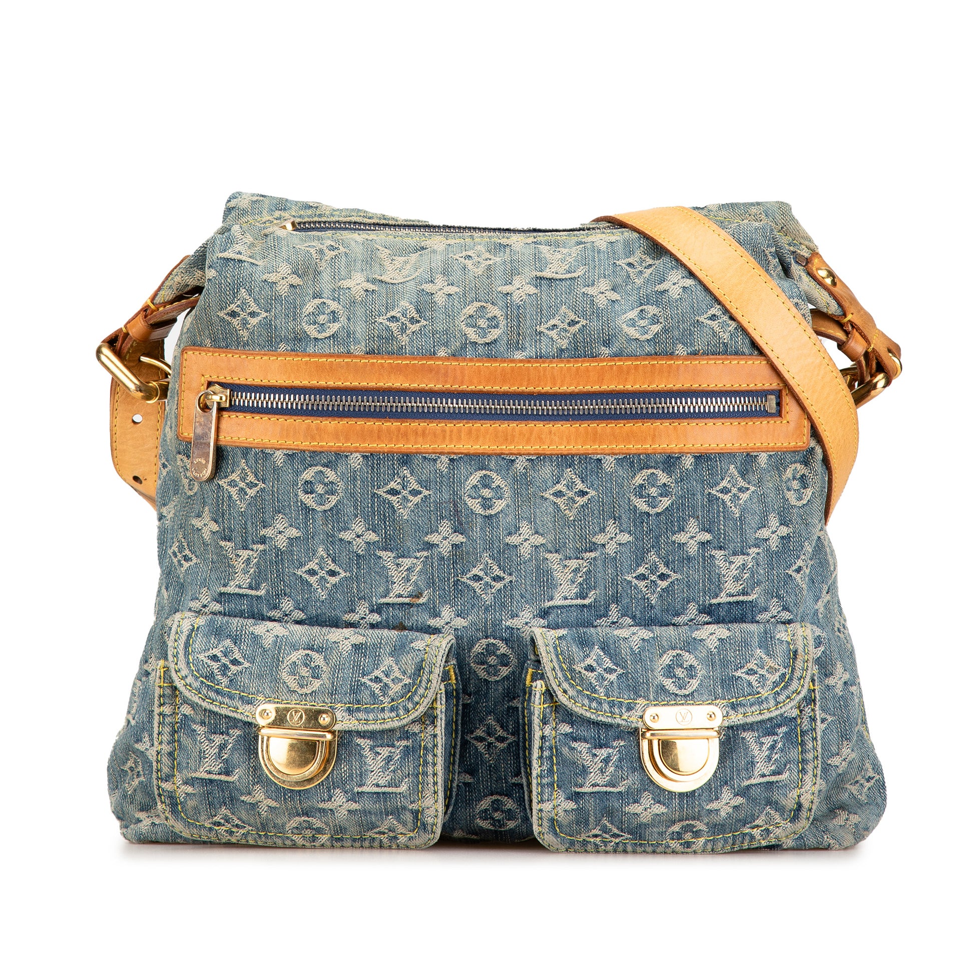 Louis Vuitton Monogram Denim Baggy GM
