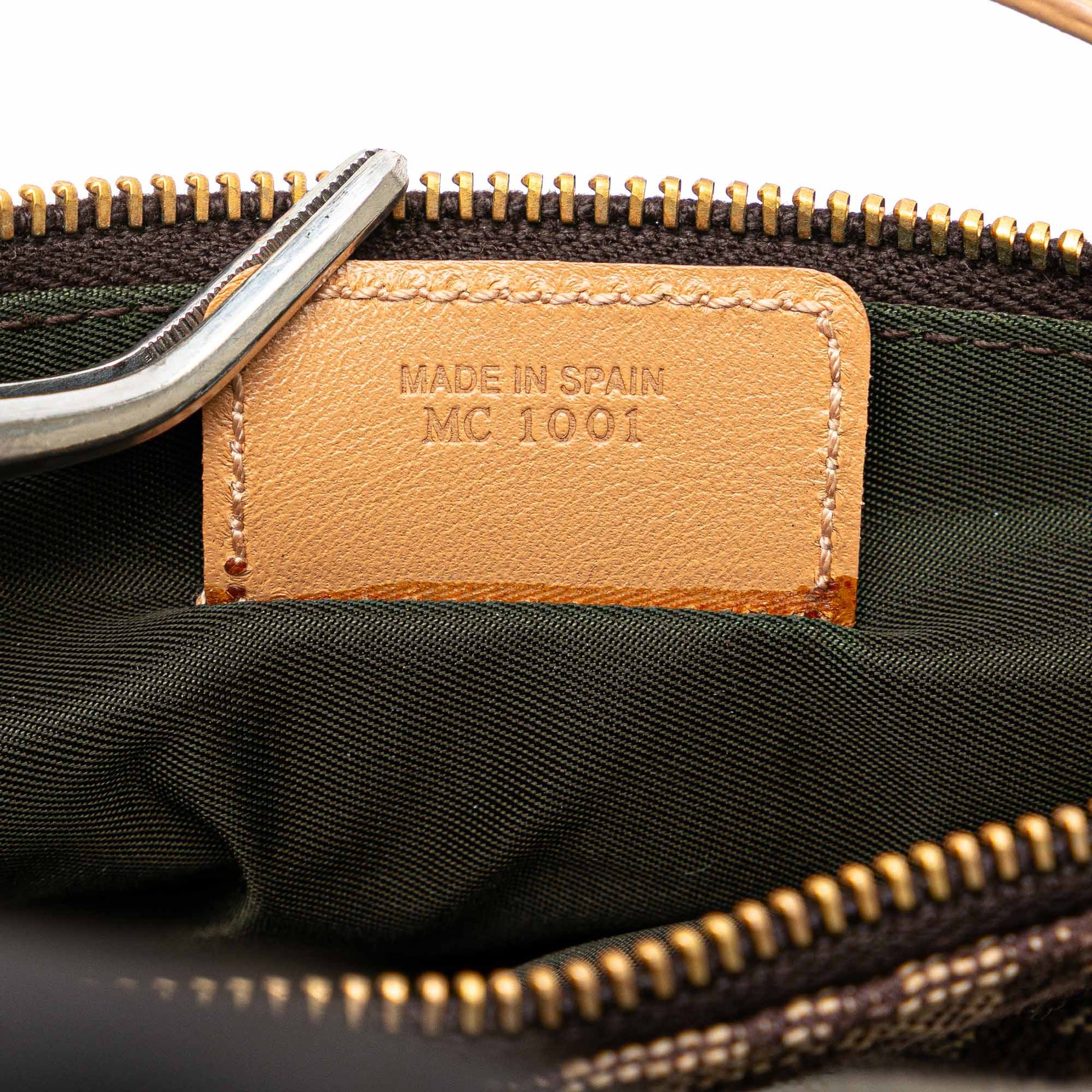 Dior Mini Diorissimo Canvas Saddle Pochette