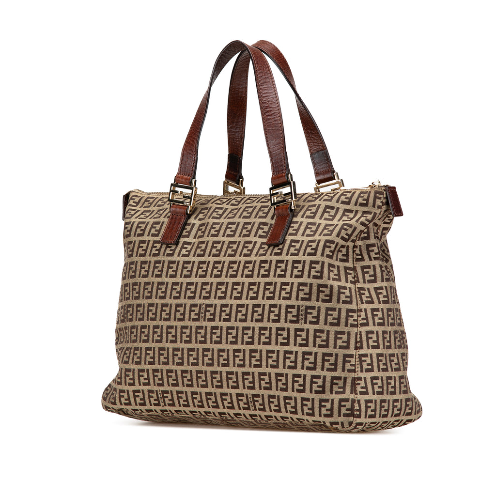 Fendi Zucchino Canvas Tote