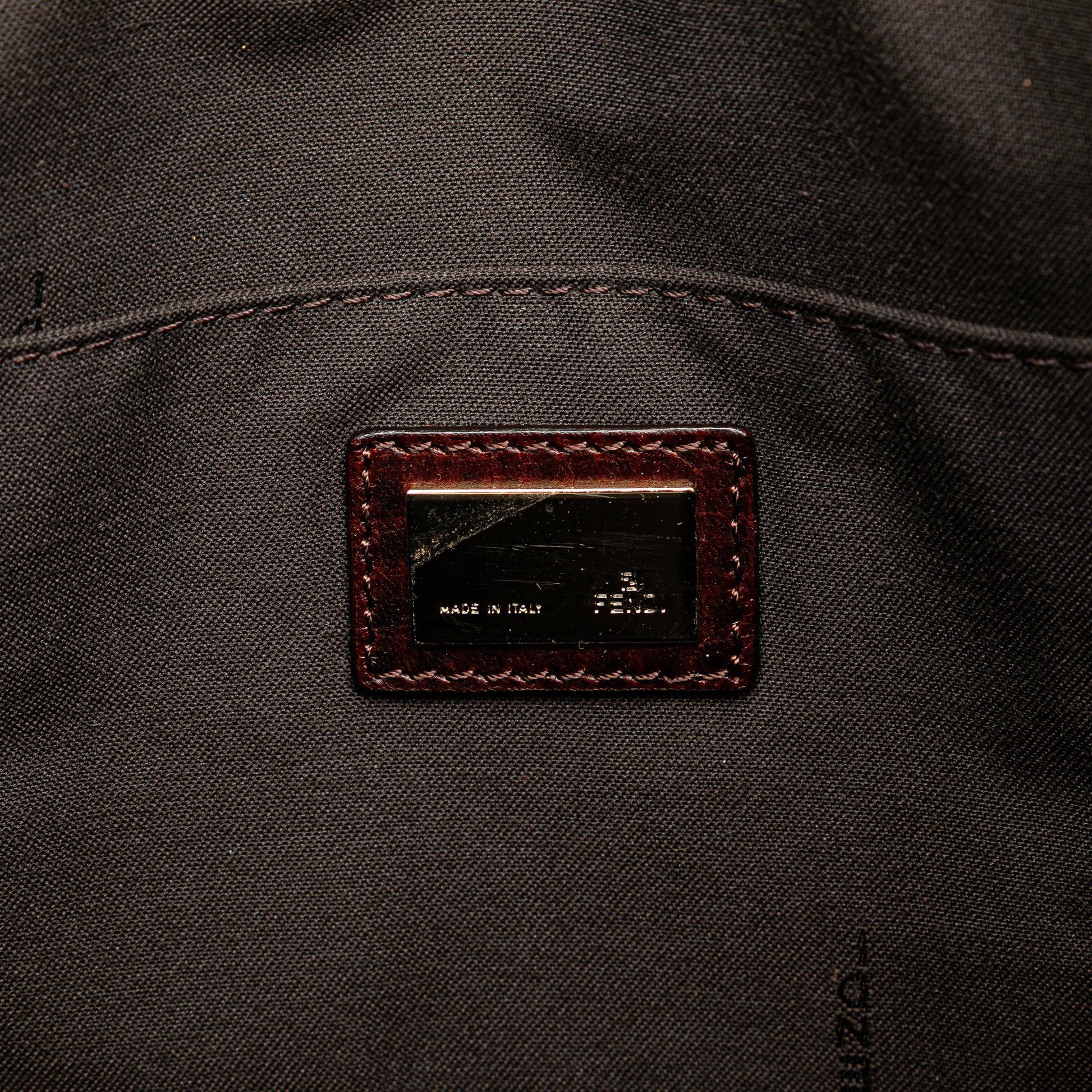 Fendi Zucchino Canvas Tote