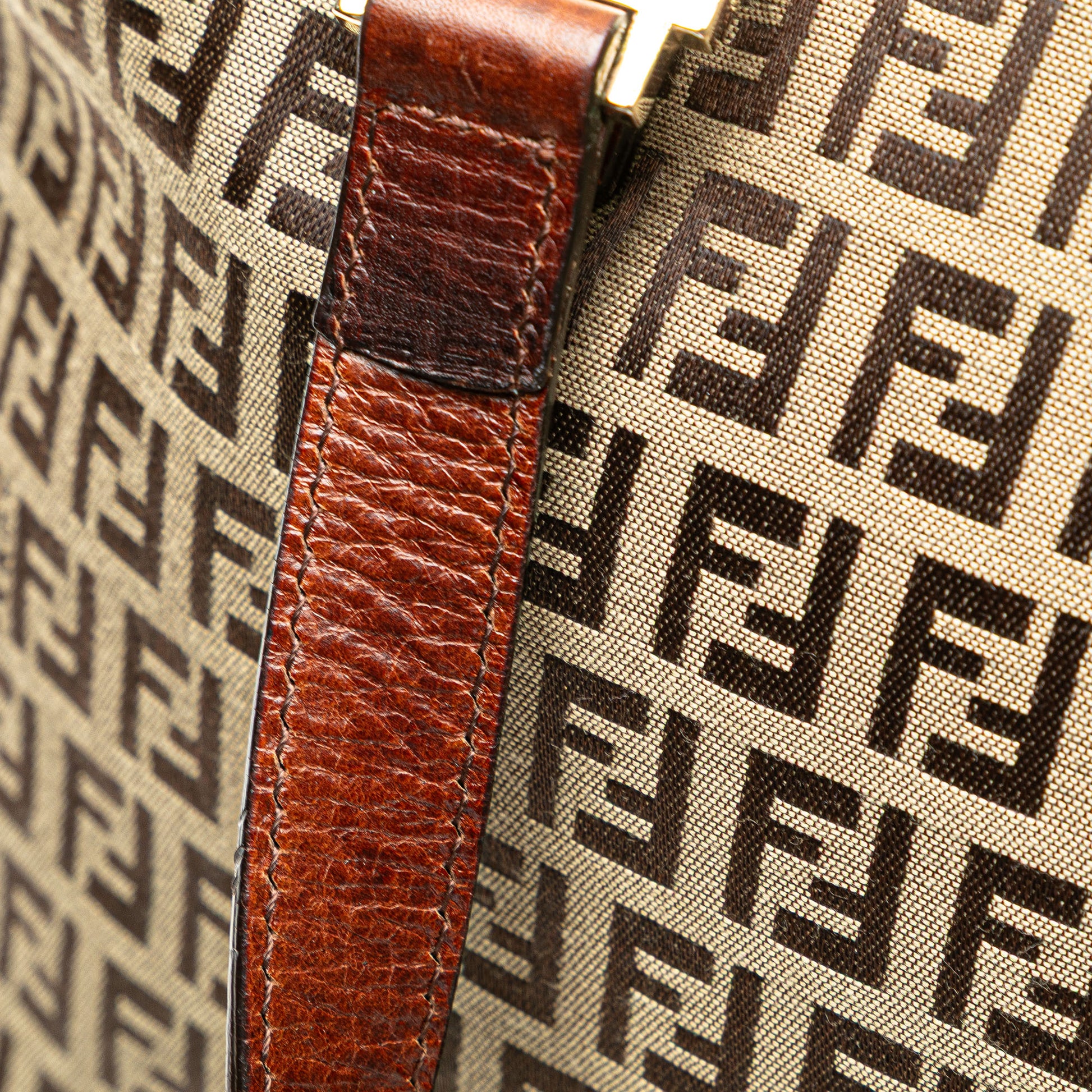 Fendi Zucchino Canvas Tote