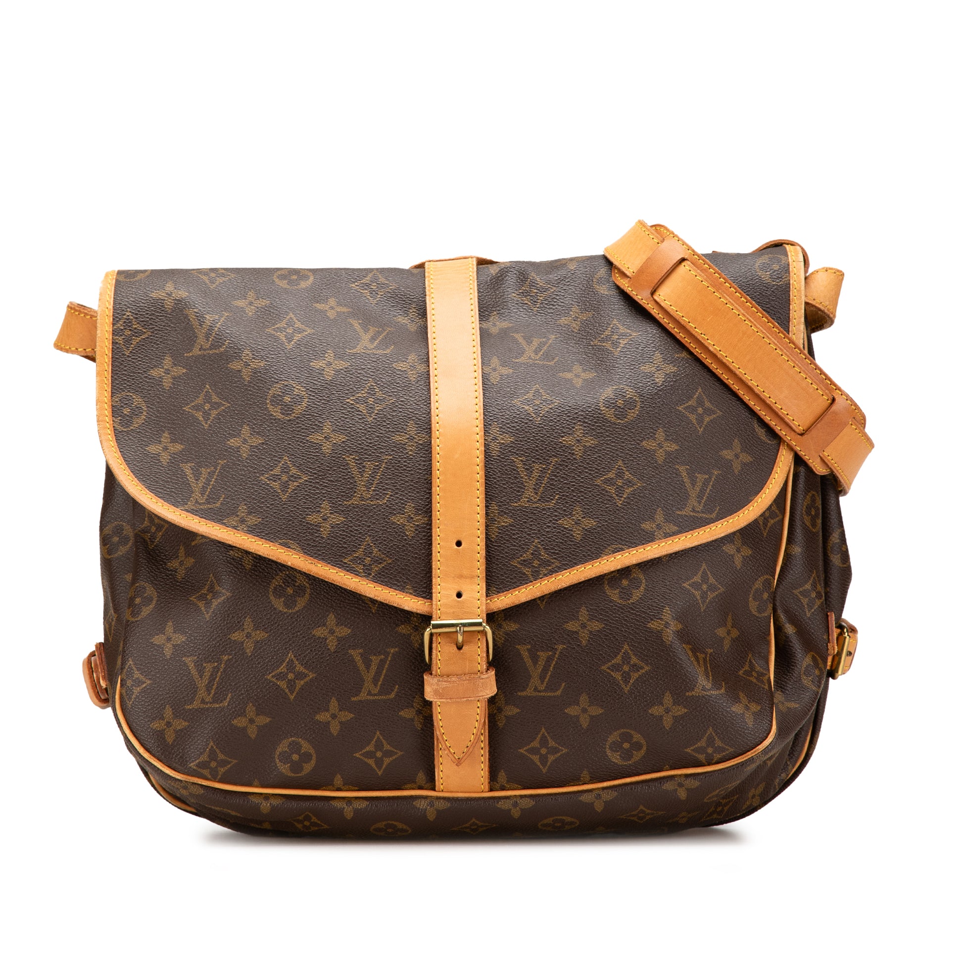 Louis Vuitton Monogram Saumur 35