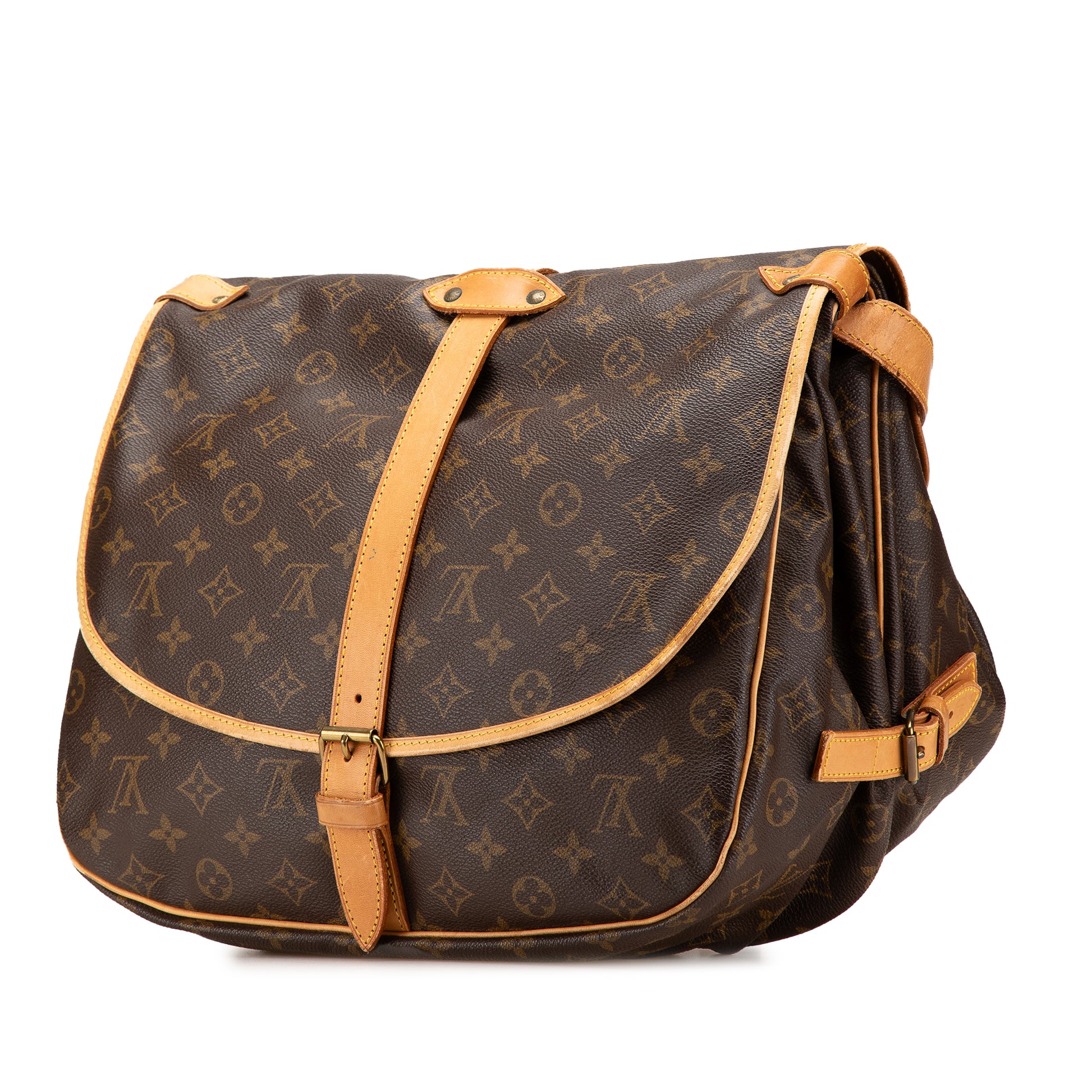 Louis Vuitton Monogram Saumur 35