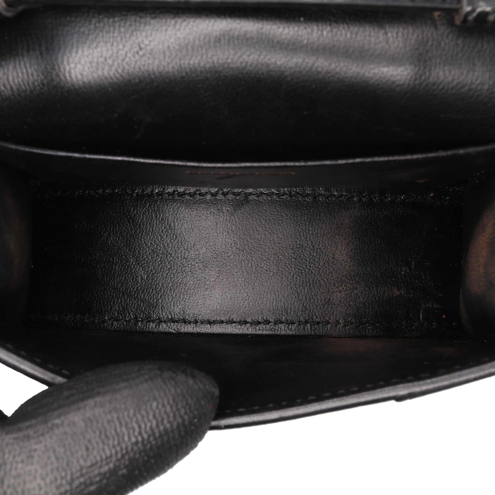 Balenciaga Mini Leather Hourglass Top Handle Bag