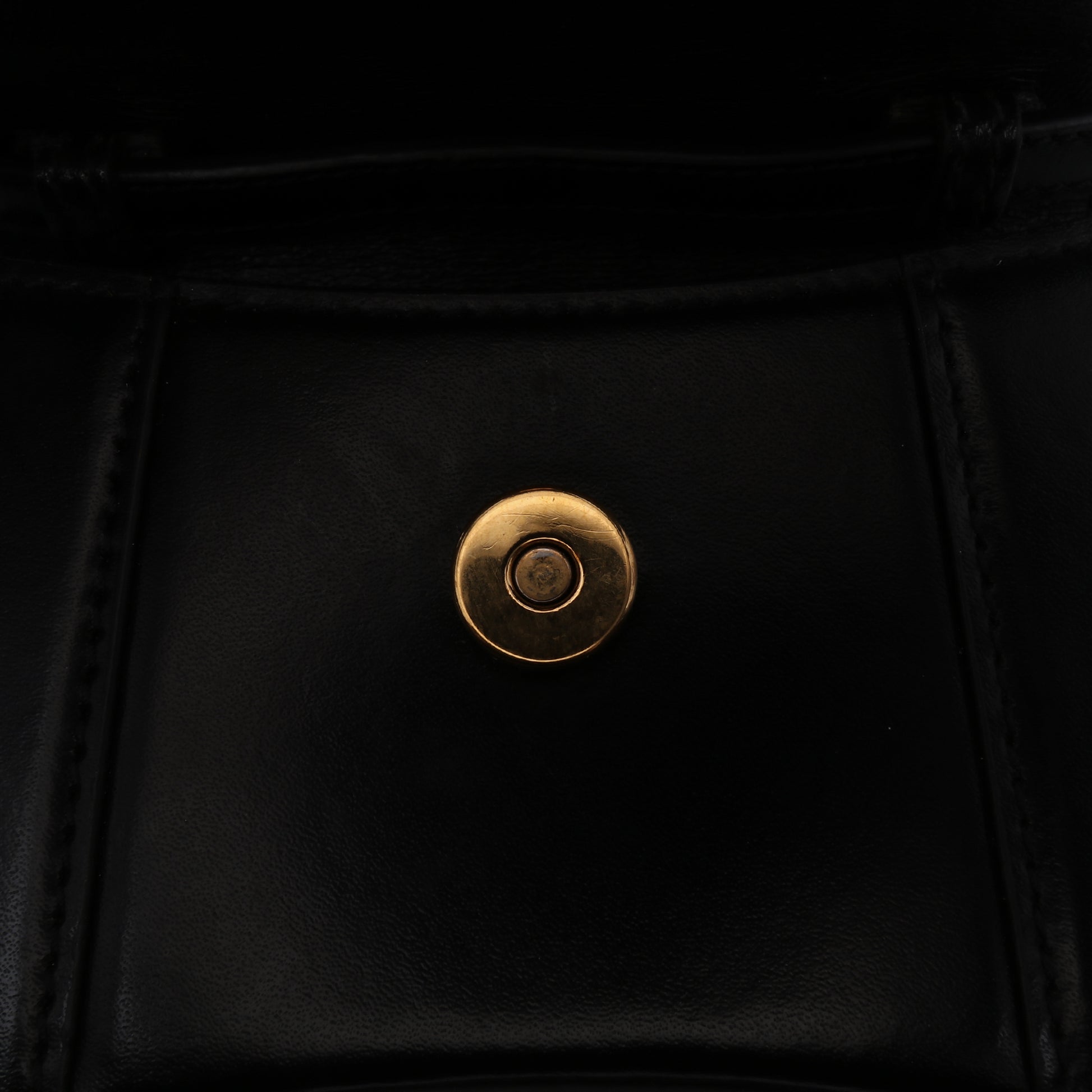Balenciaga Mini Leather Hourglass Top Handle Bag