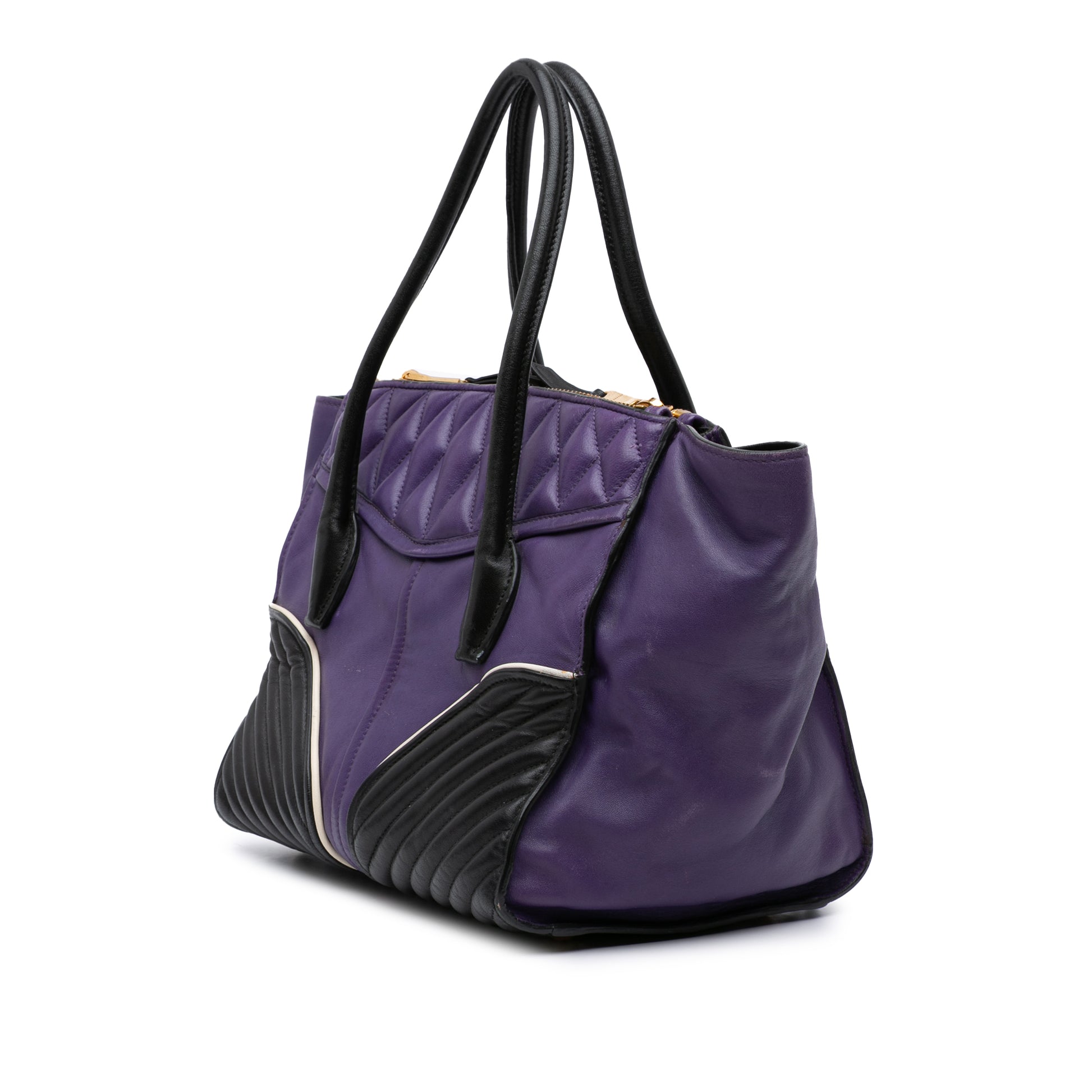Miu Miu Small Nappa Biker Satchel