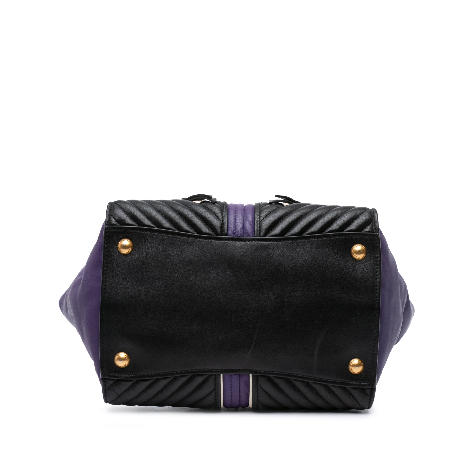 Miu Miu Small Nappa Biker Satchel