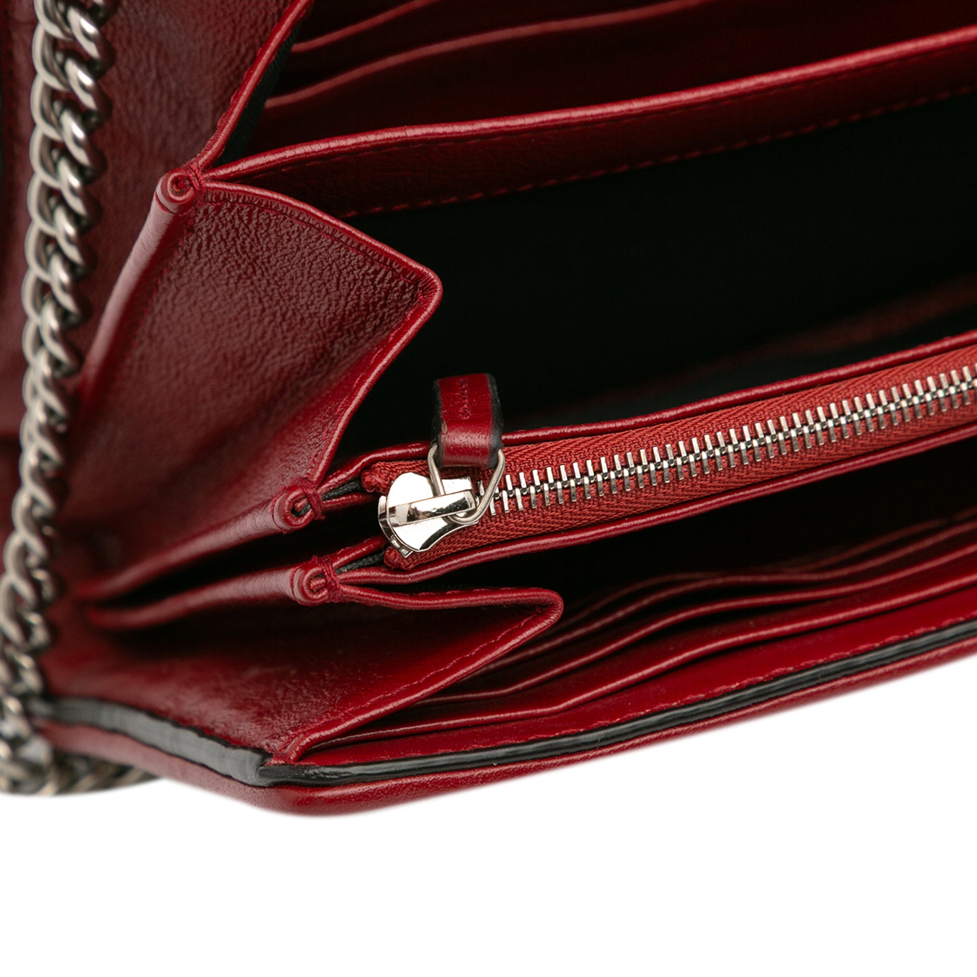 Gucci Mini GG Tweed Dionysus Wallet on Chain