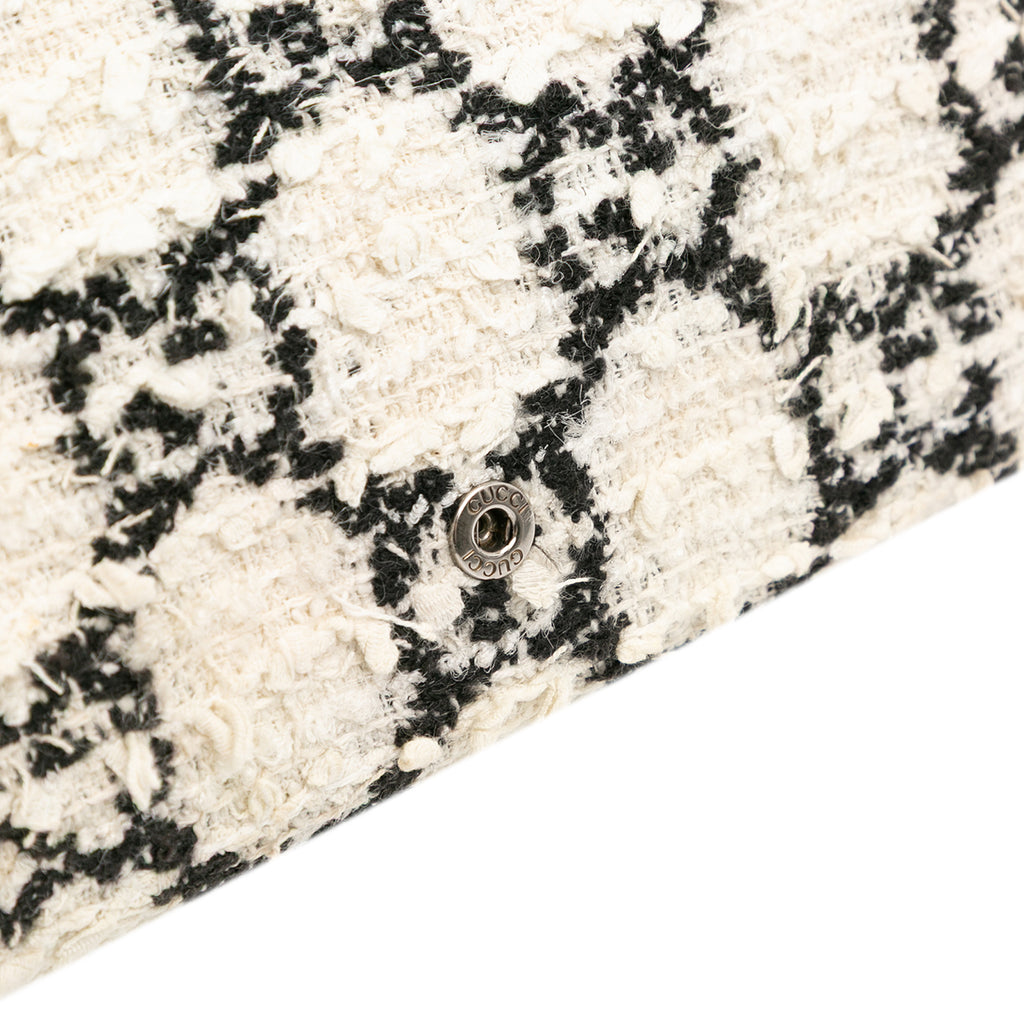 Gucci Mini GG Tweed Dionysus Wallet on Chain