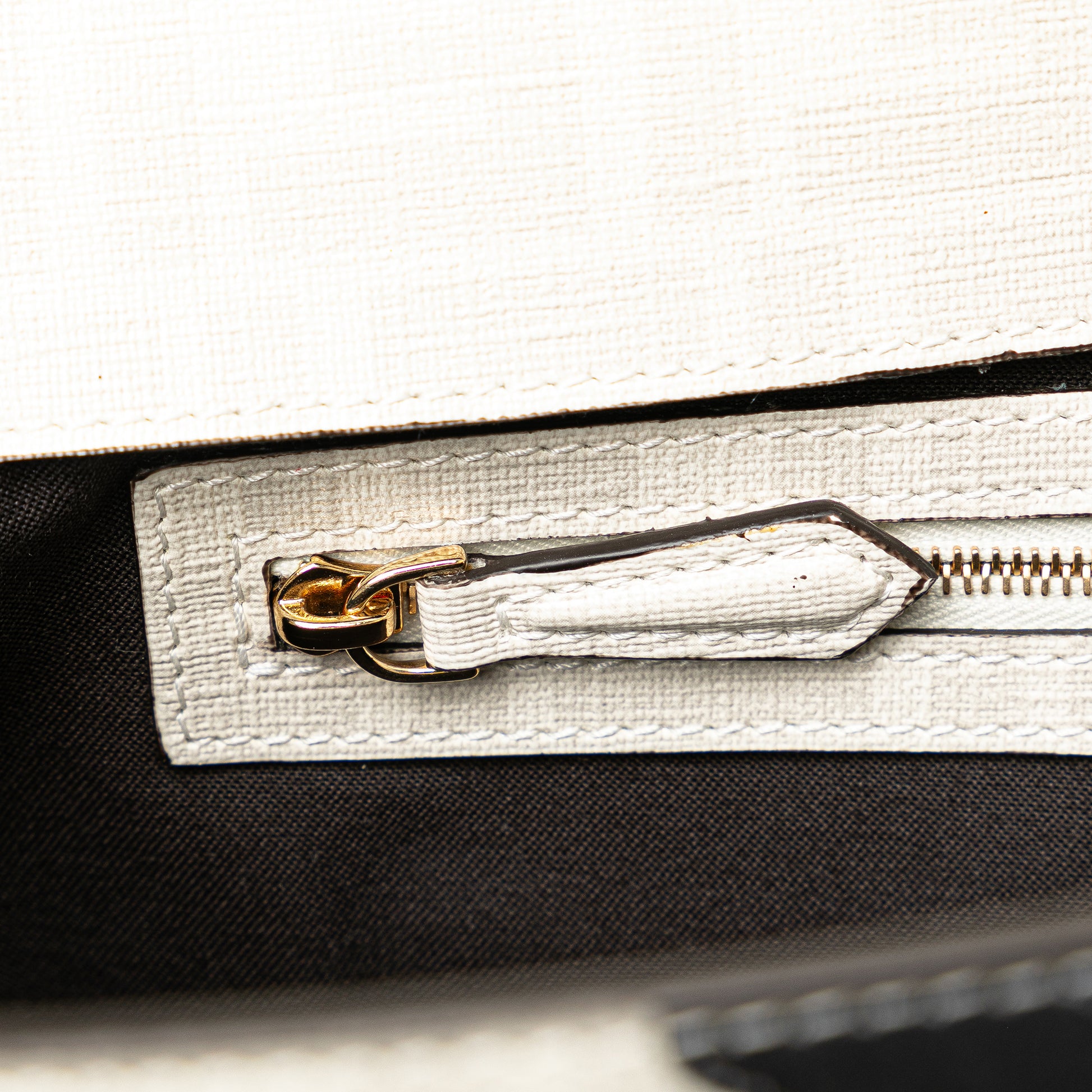 Fendi Zucca Graphic Print Coated Canvas Bikini Girls Baguette Satchel