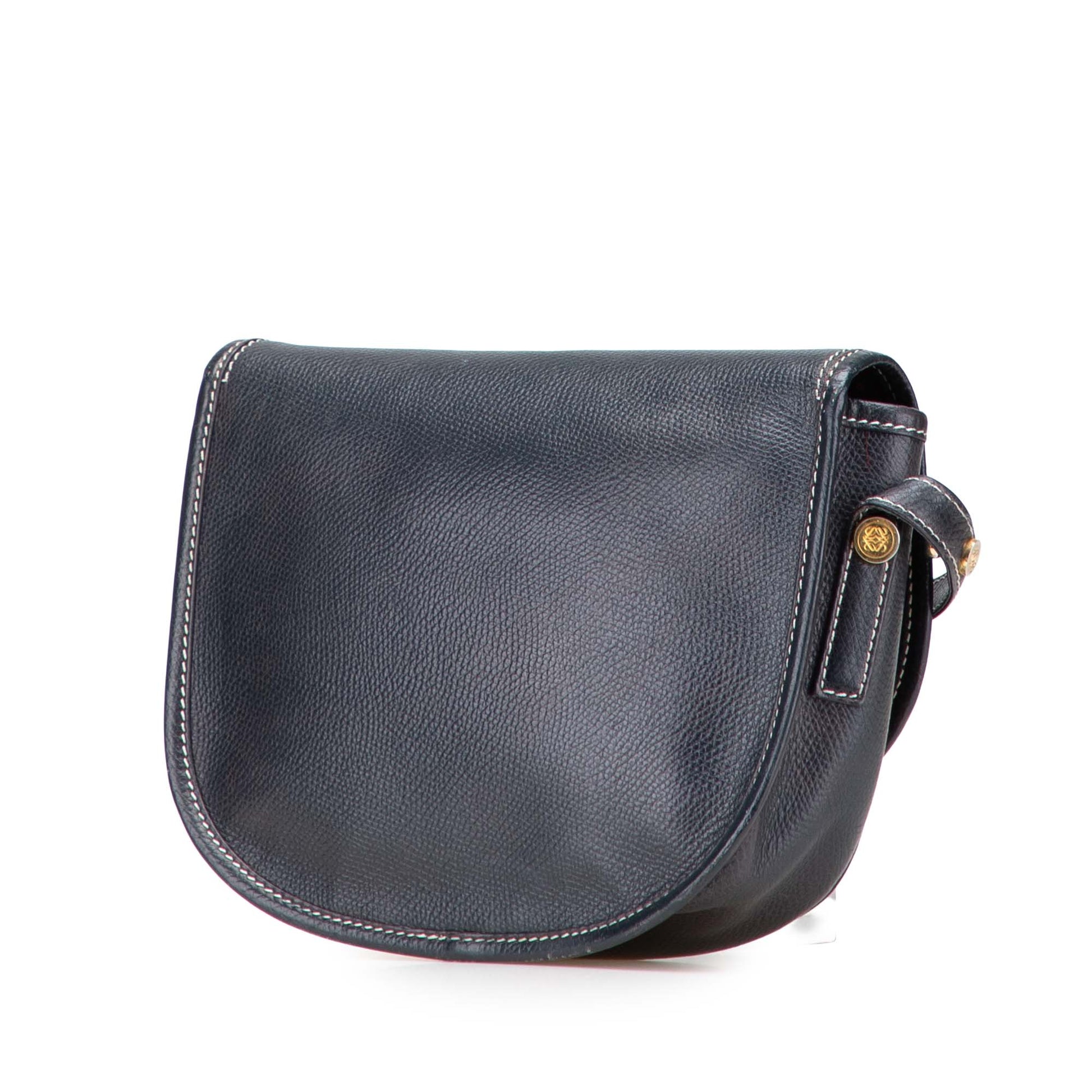 Loewe Leather Anagram Crossbody