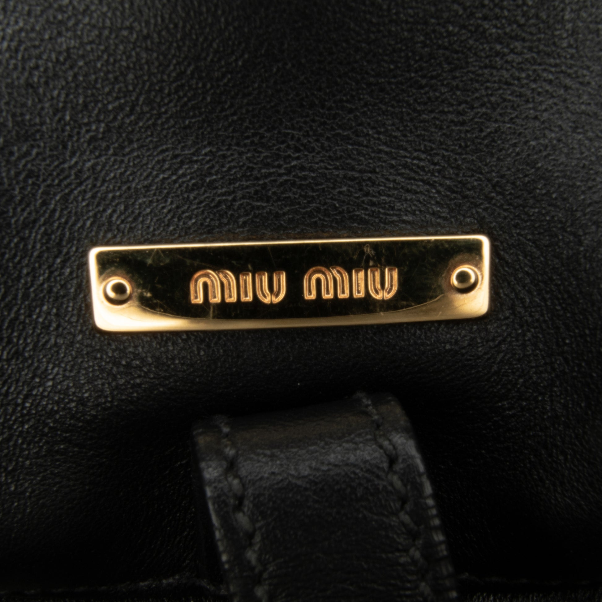 Miu Miu Vitello Soft Tote